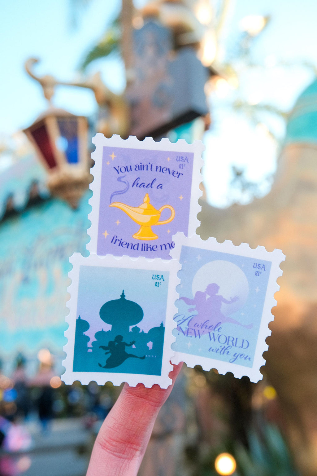 You Ain’t Never Had a Friend Like Me Stamp Sticker