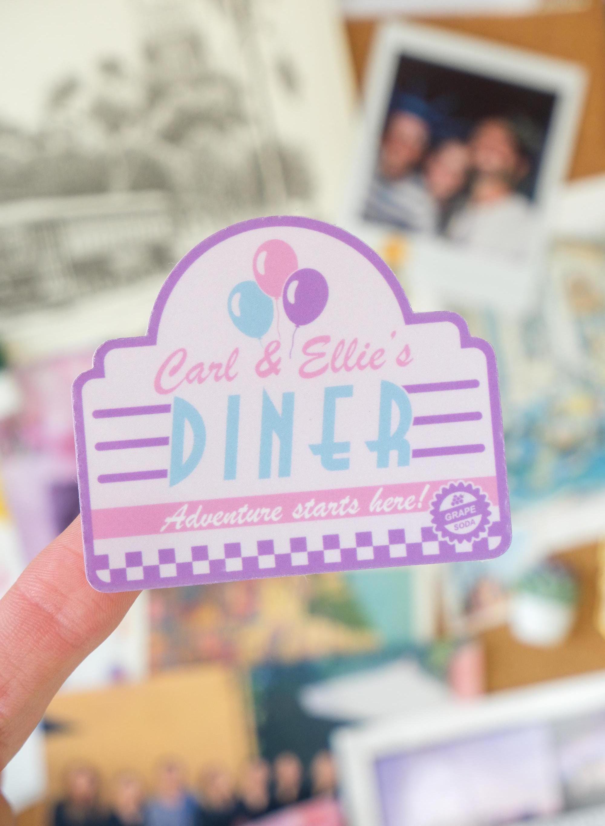 Carl & Ellie’s Diner Sticker