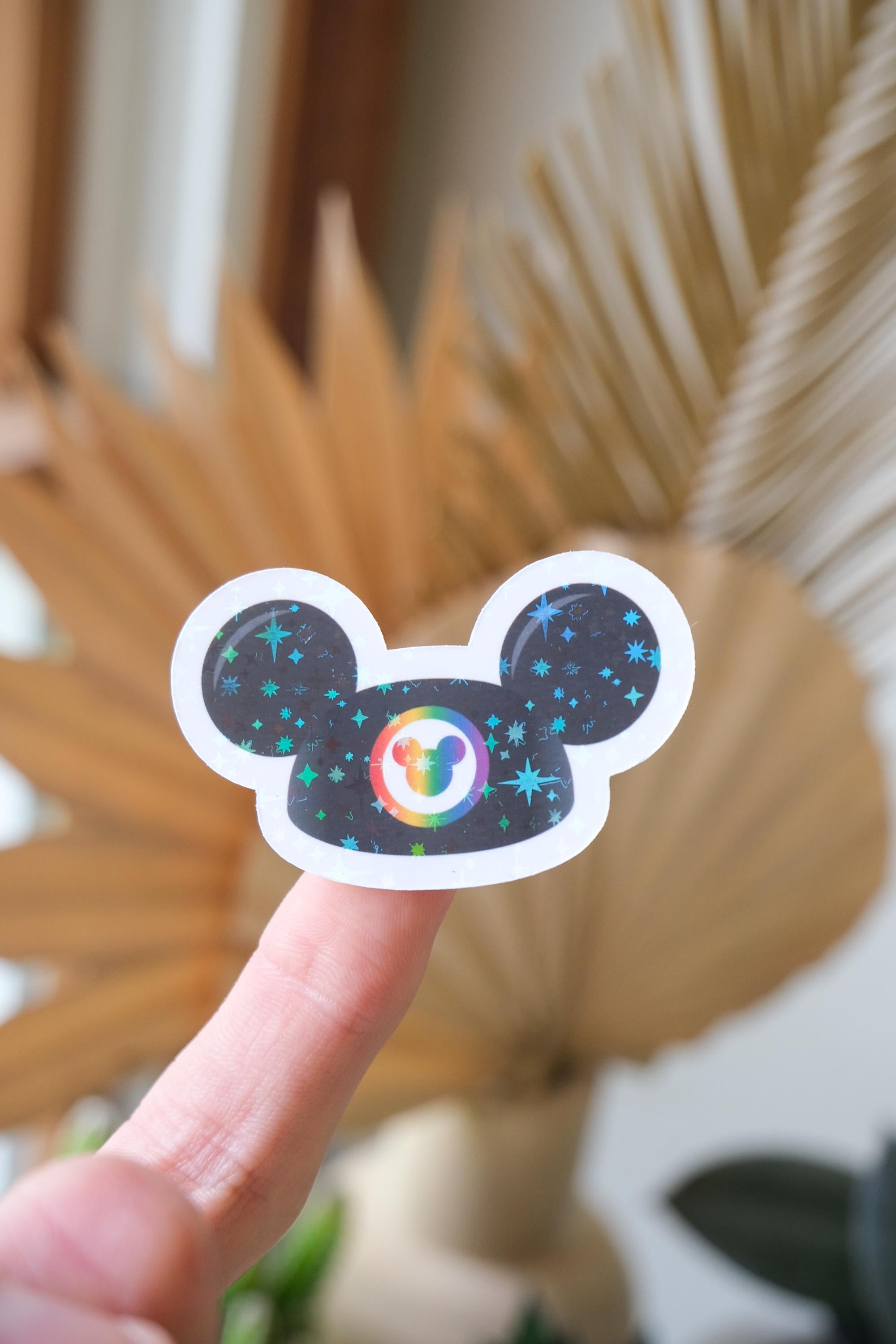 Magical Mouse Ears Pride Sticker