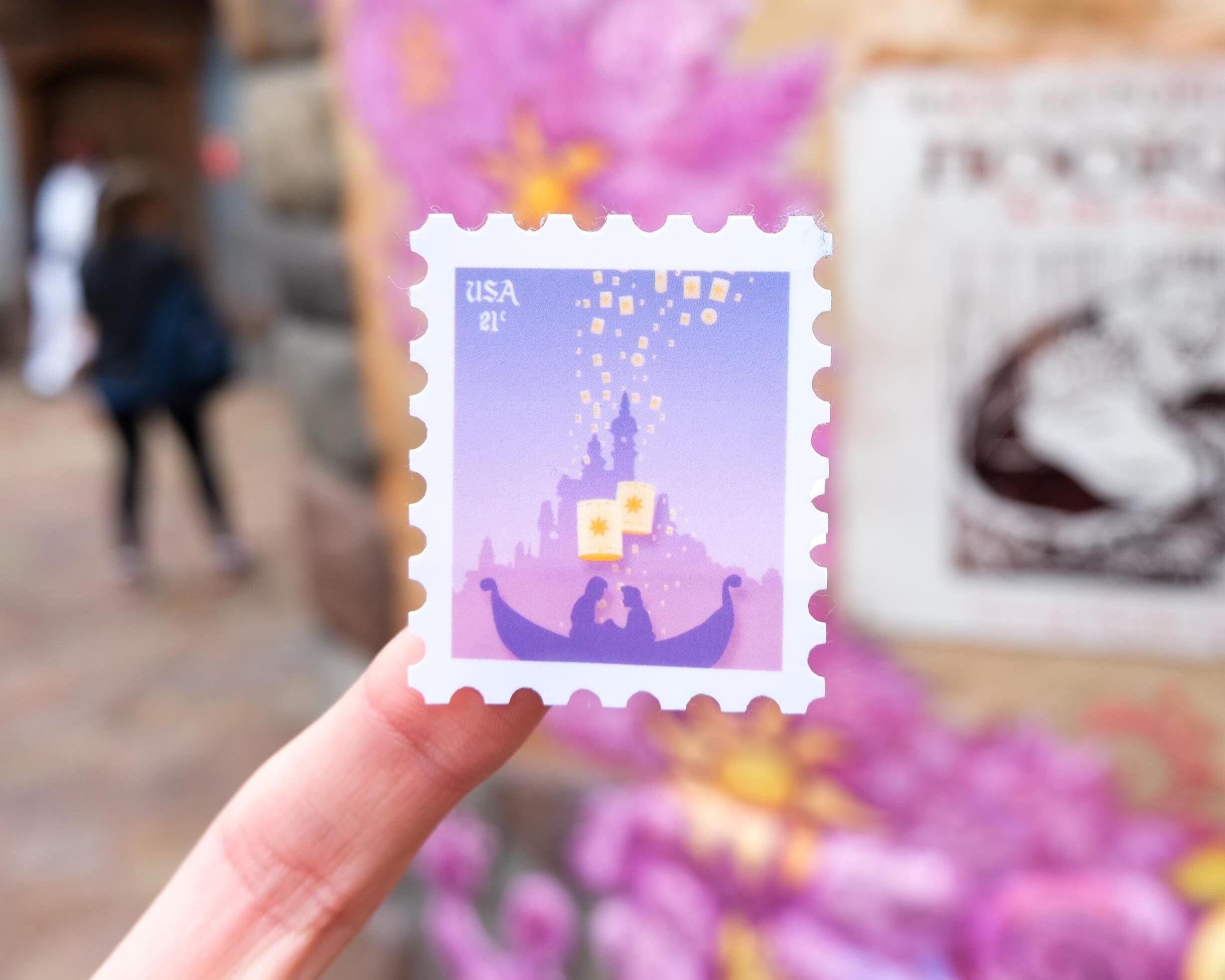 Lost Princess Stamp Sticker
