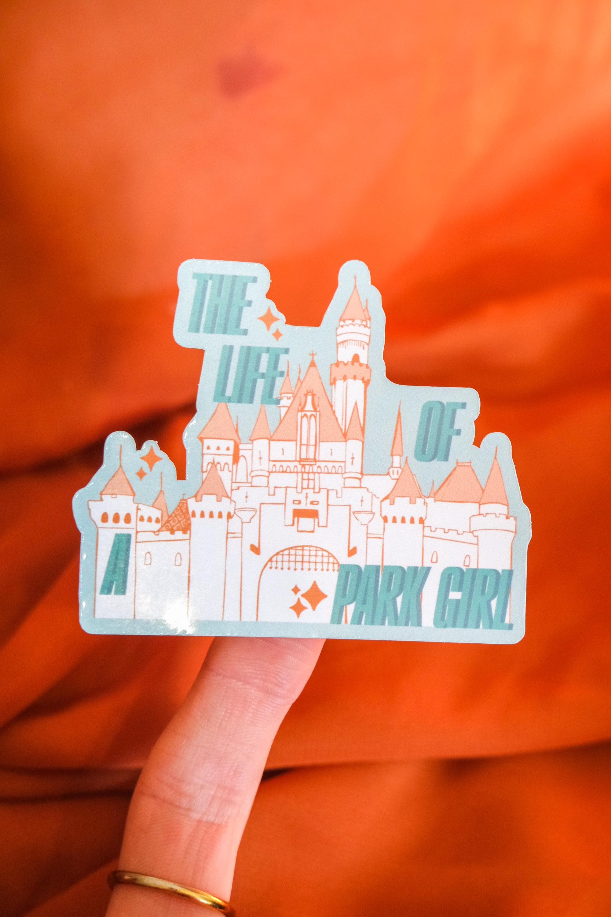 Life of A Park Girl / Boy Castle Sticker