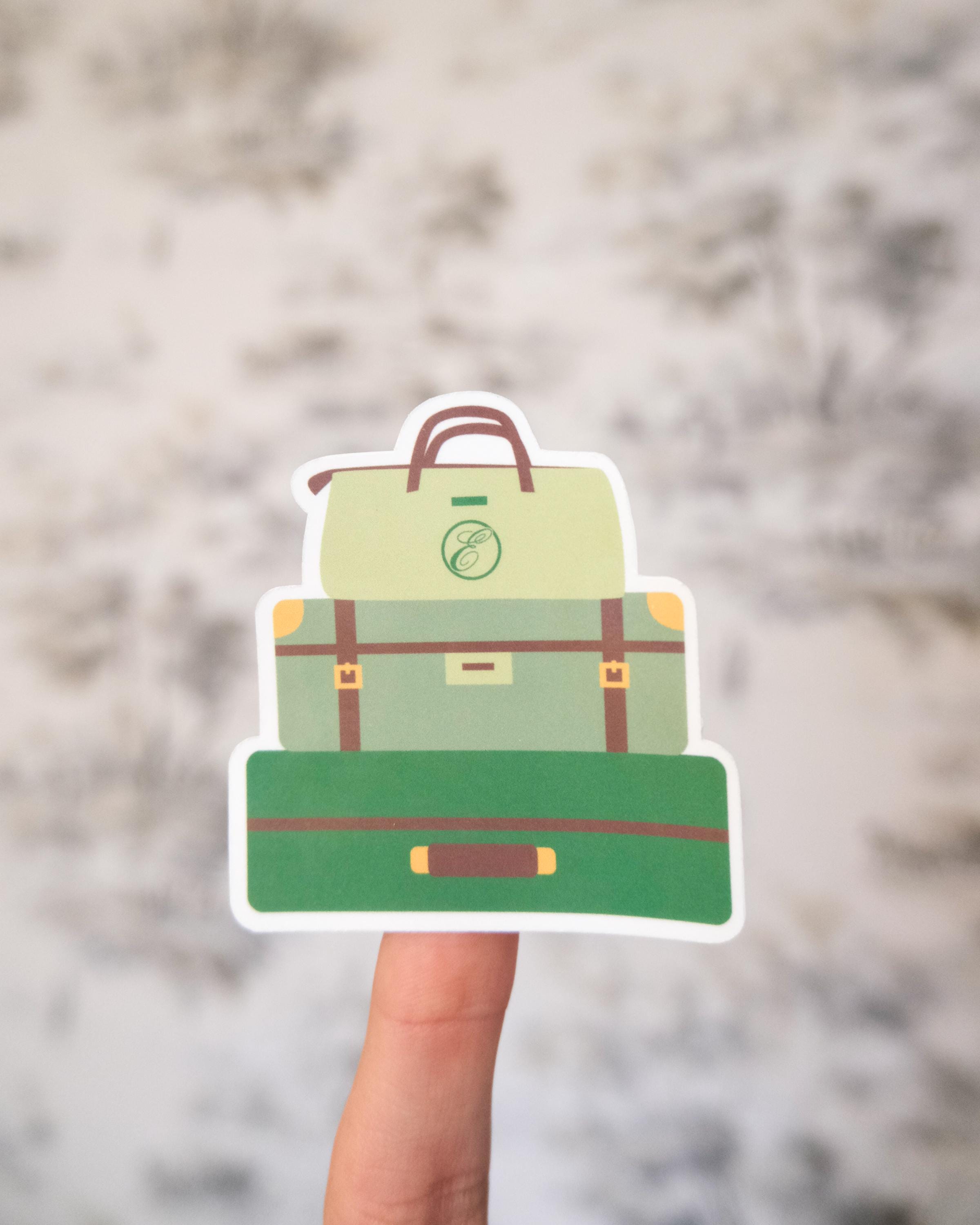 Witchy Luggage Stickers