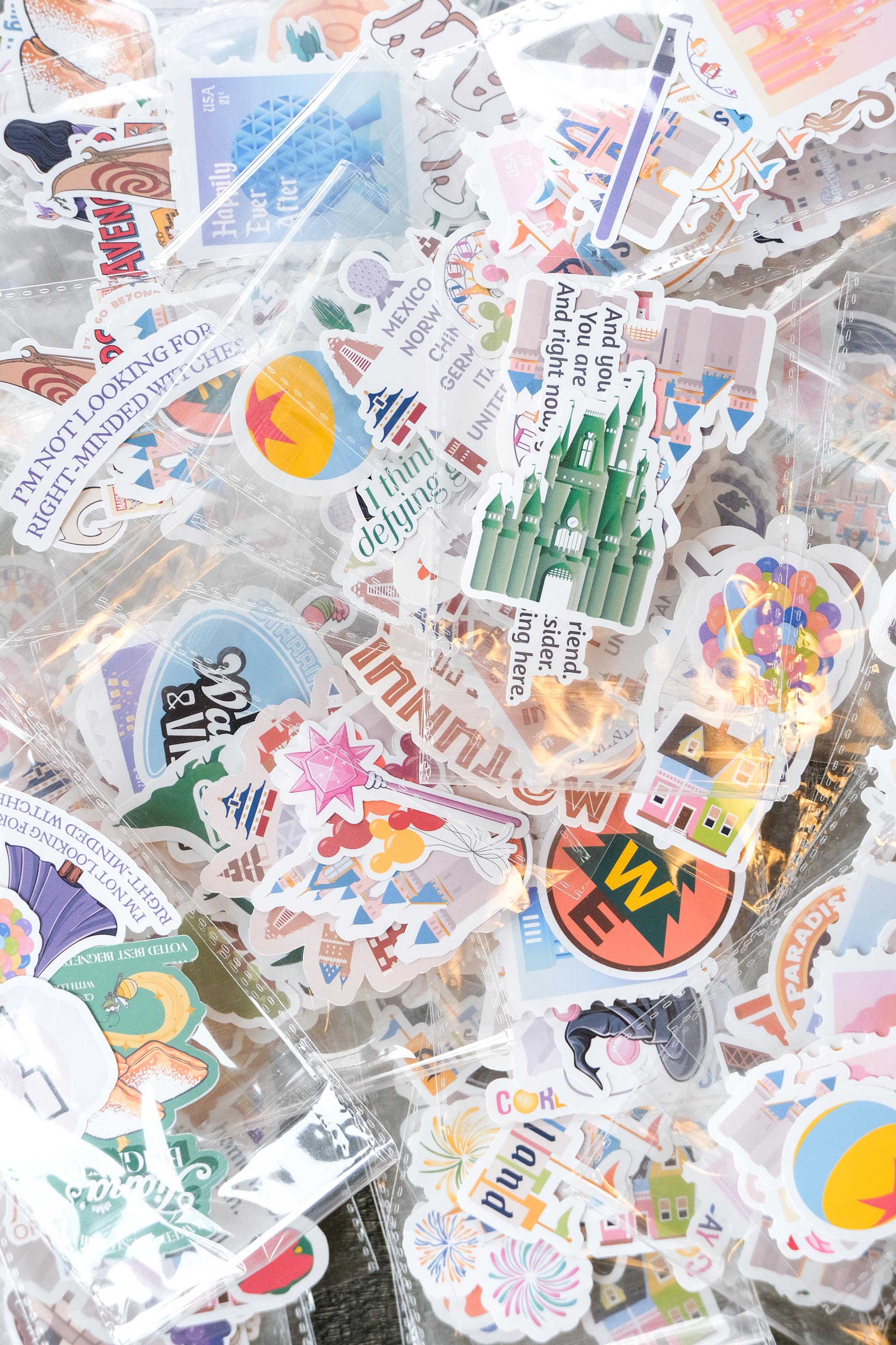 Mystery Sticker Blind Bag, 5+ Waterproof Matte Stickers