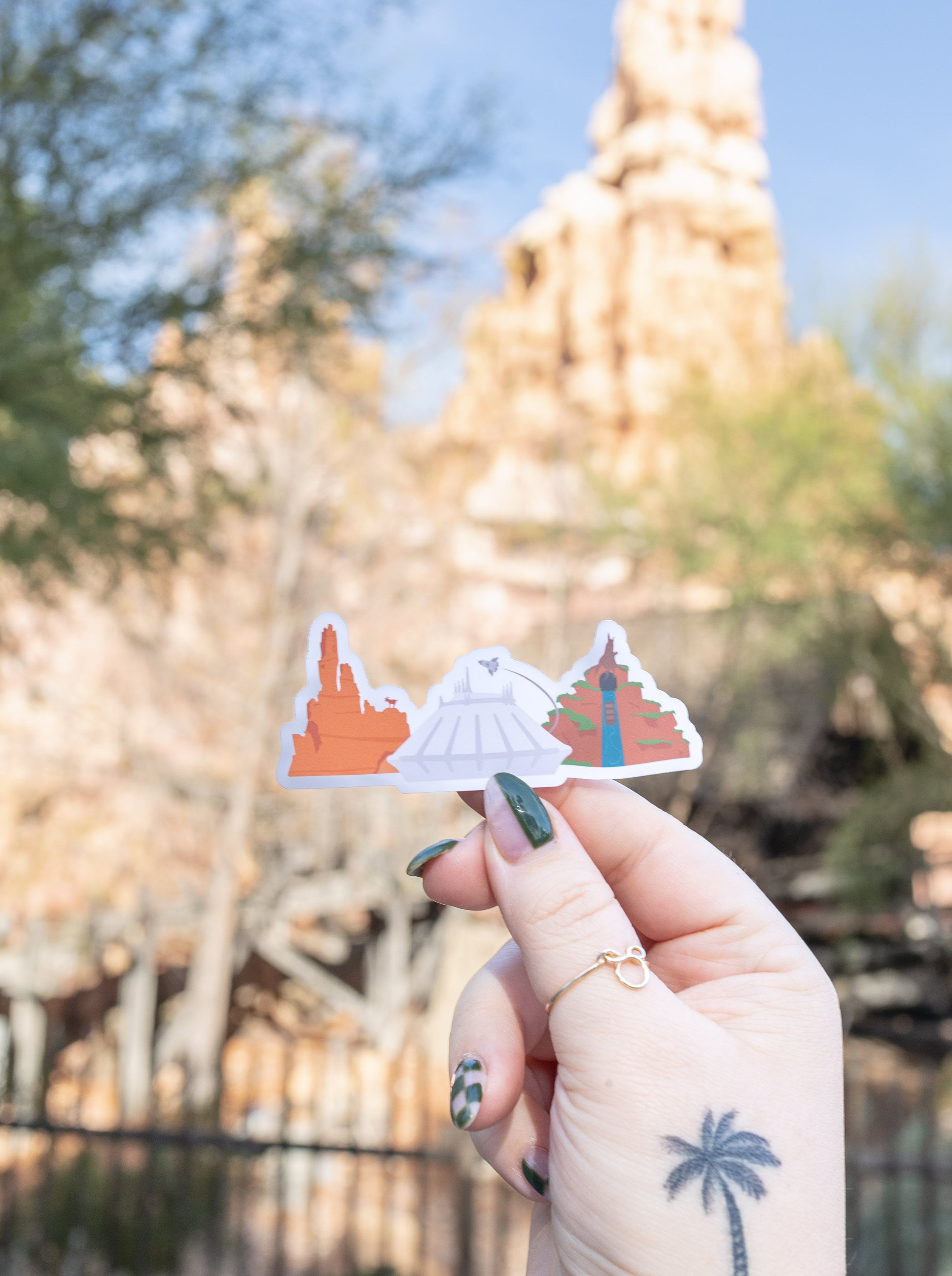 The Mountains Stickers