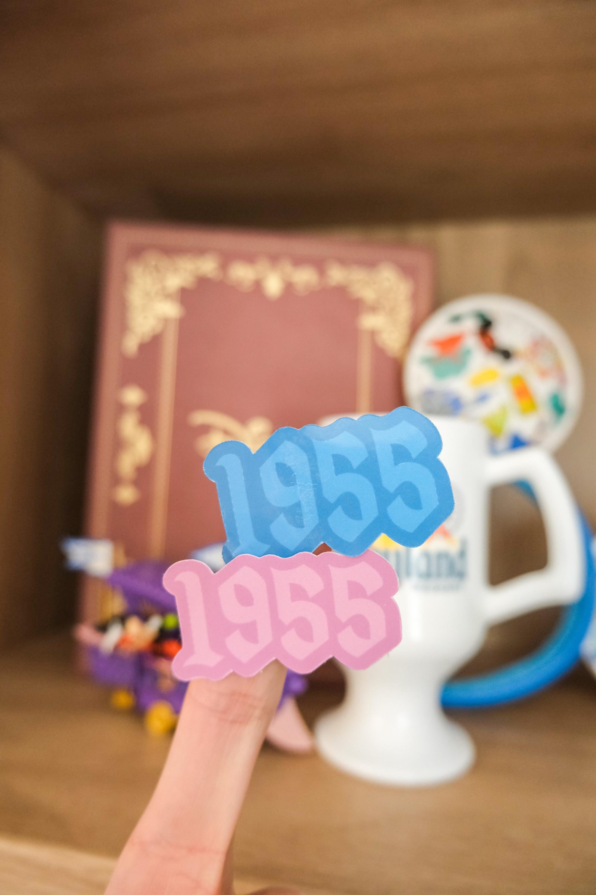 Disneyland 1955 Stickers