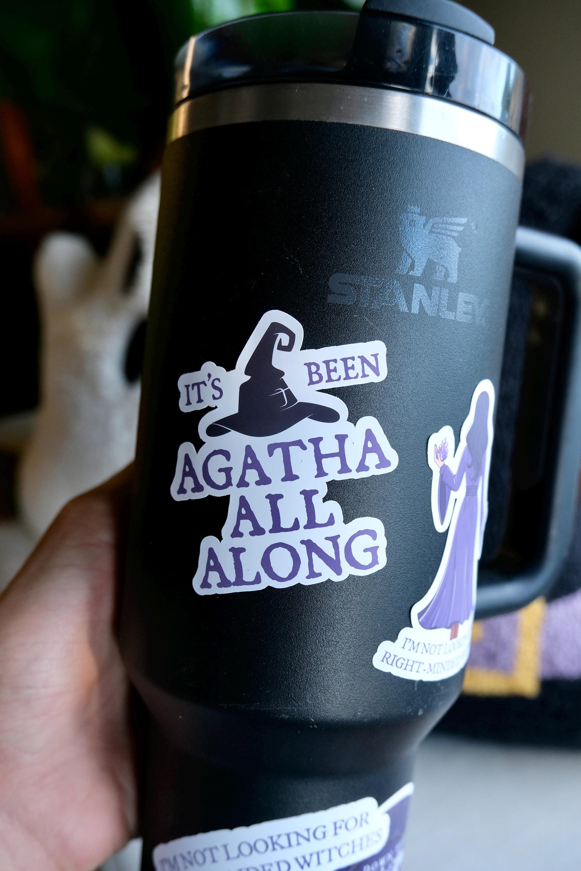 Agatha All Along Inspired Stickers