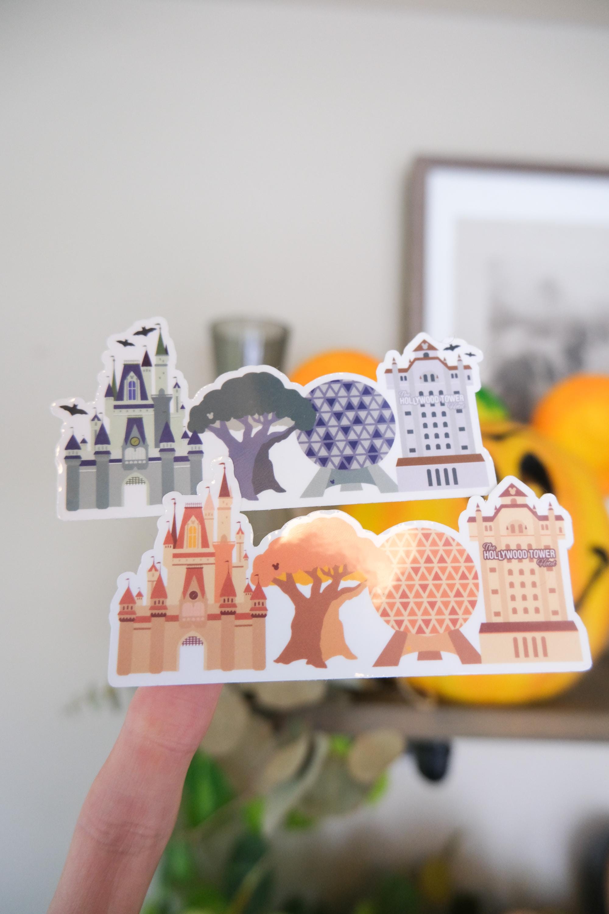 Fall + Spooky Park Hopper Stickers