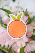 Geometric Citrus EPCOT Ball Sticker