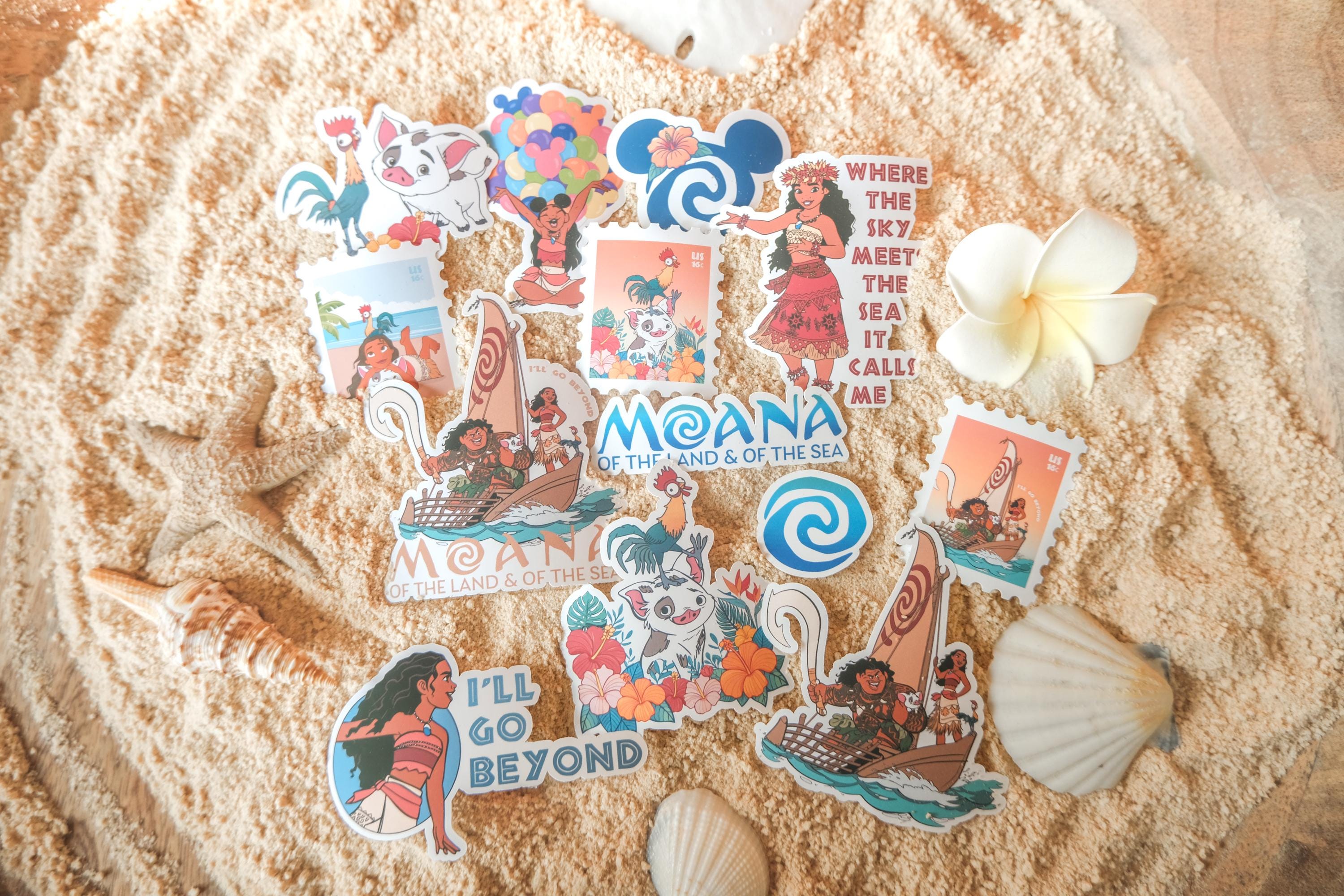 Pua + Hei Hei Tropical Stickers