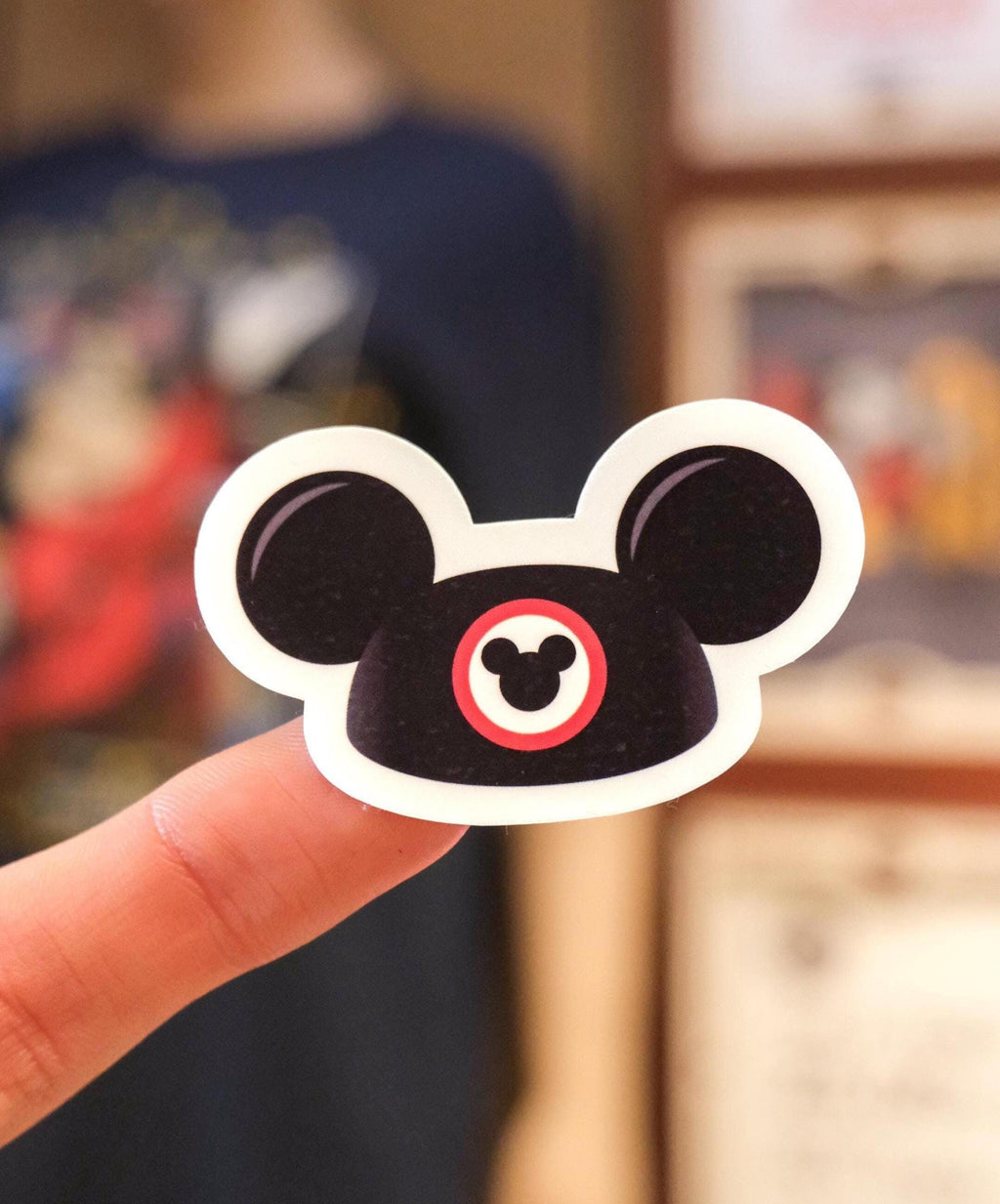 Classic Mickey Ear Hat Sticker