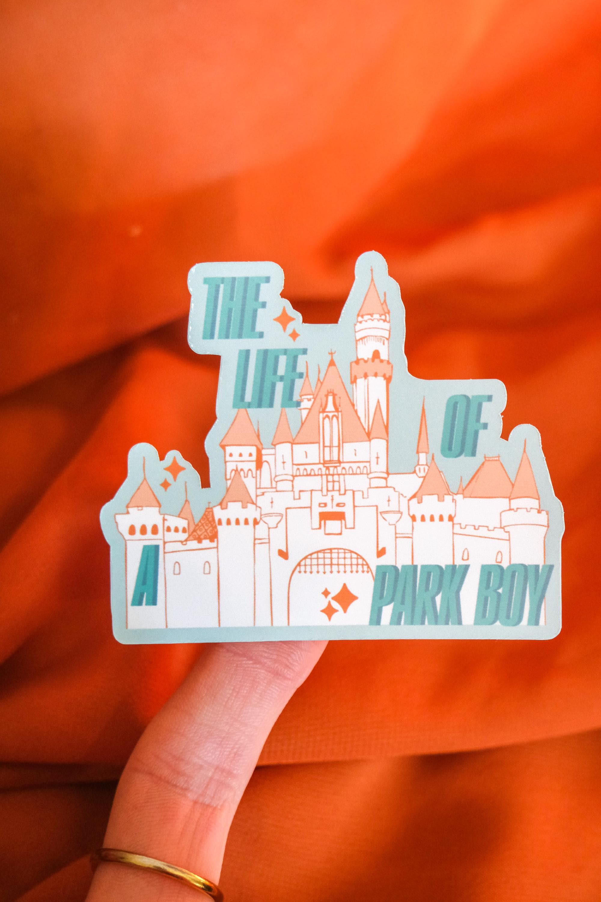 Life of A Park Girl / Boy Castle Sticker