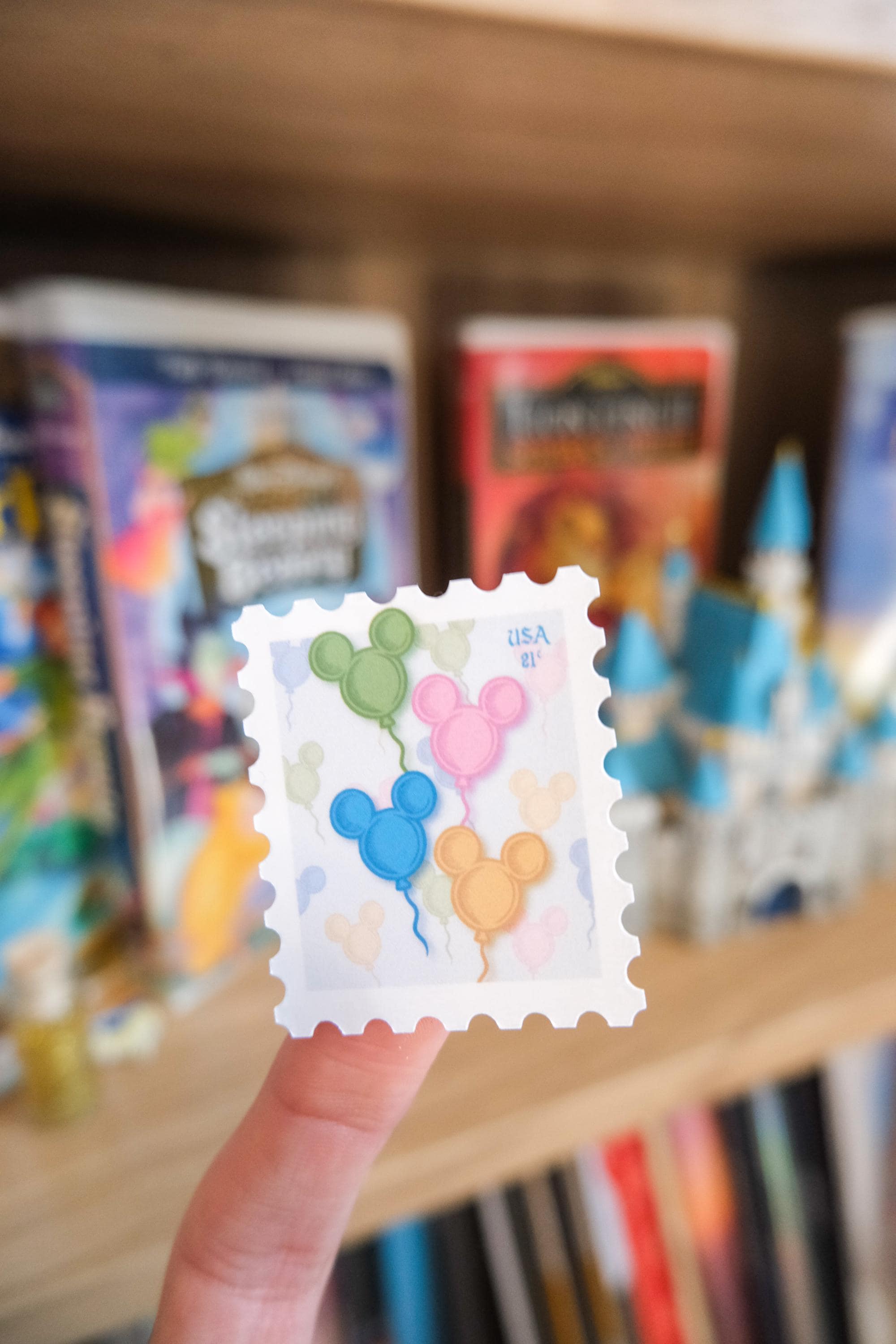 WDW 1971 Stamp Sticker