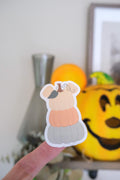 Mickey Pumpkin Stack Sticker