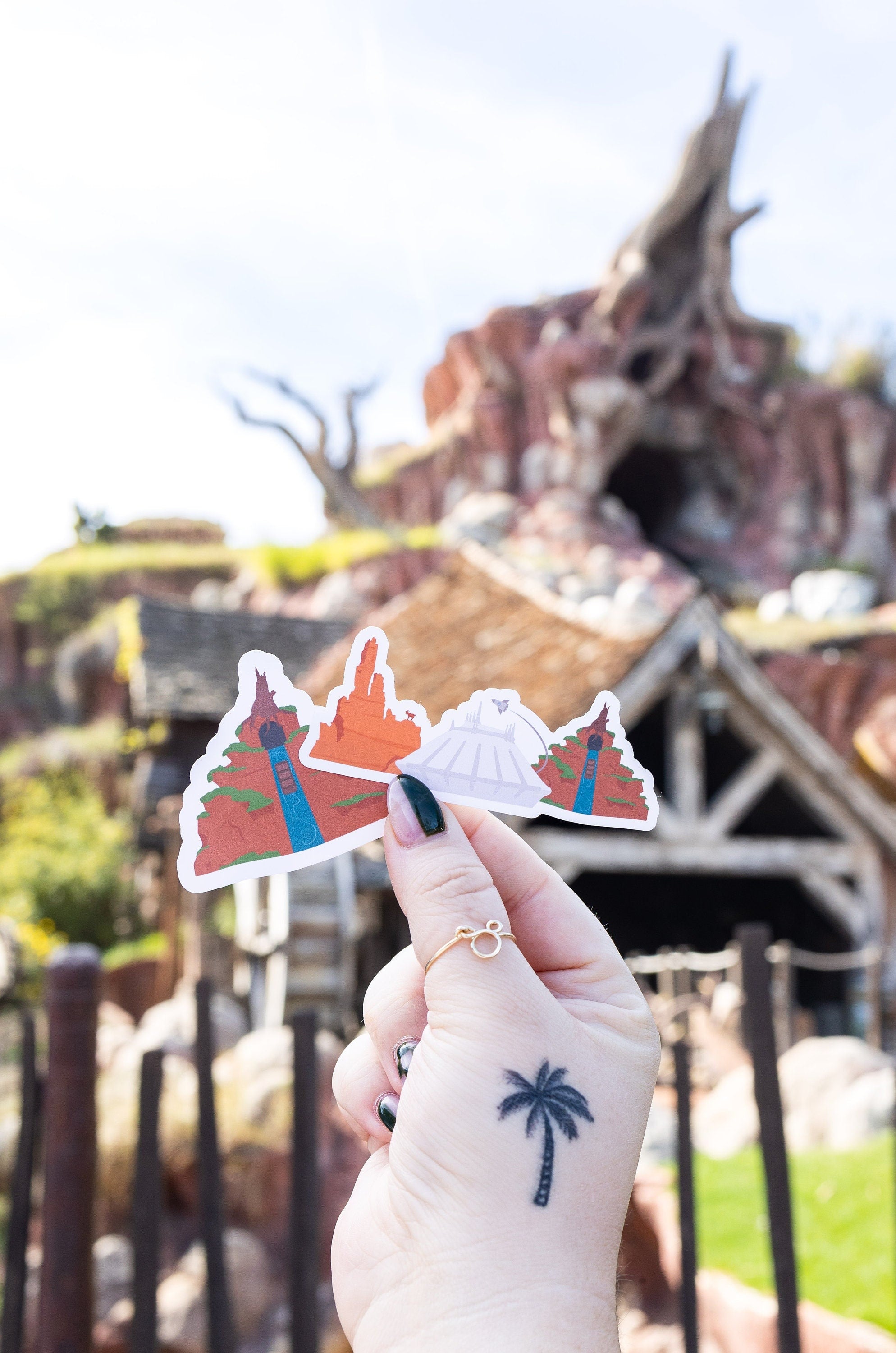 The Mountains Stickers