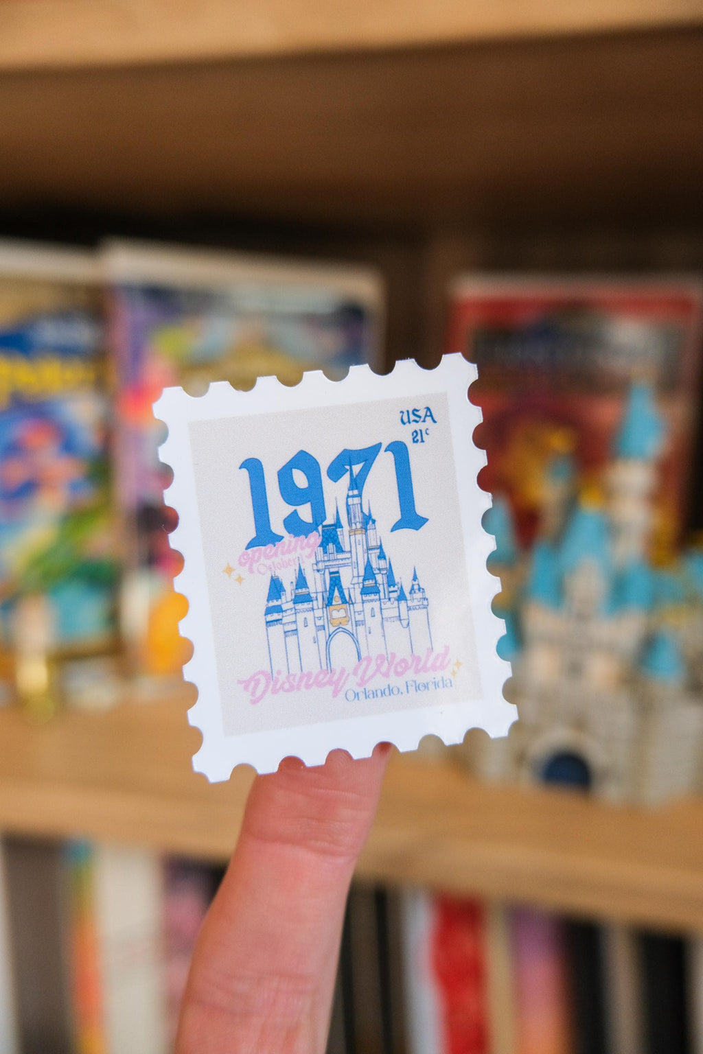 Mickey Balloon Celebration Stamp Sticker