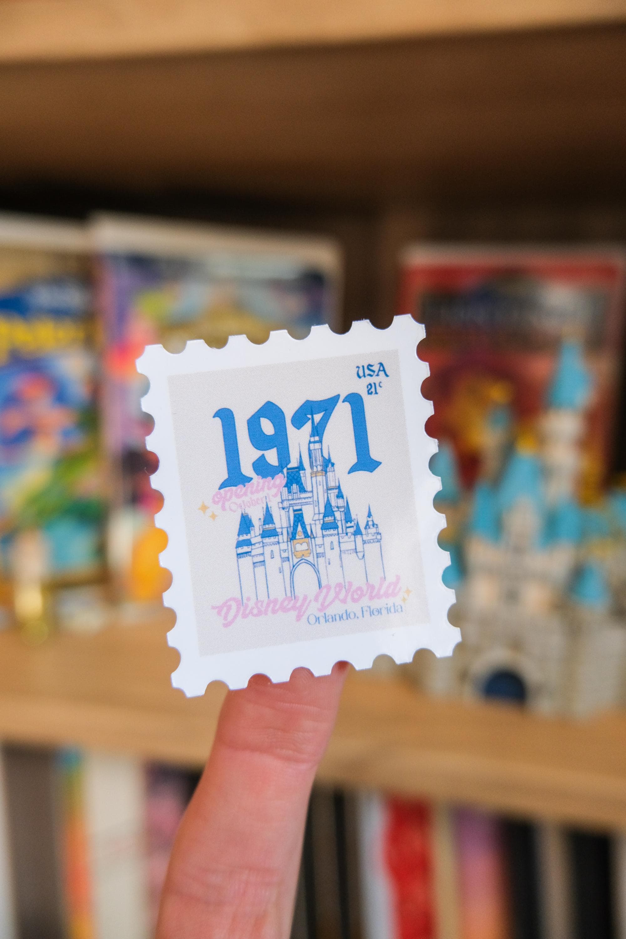 Mickey Balloon Celebration Stamp Sticker