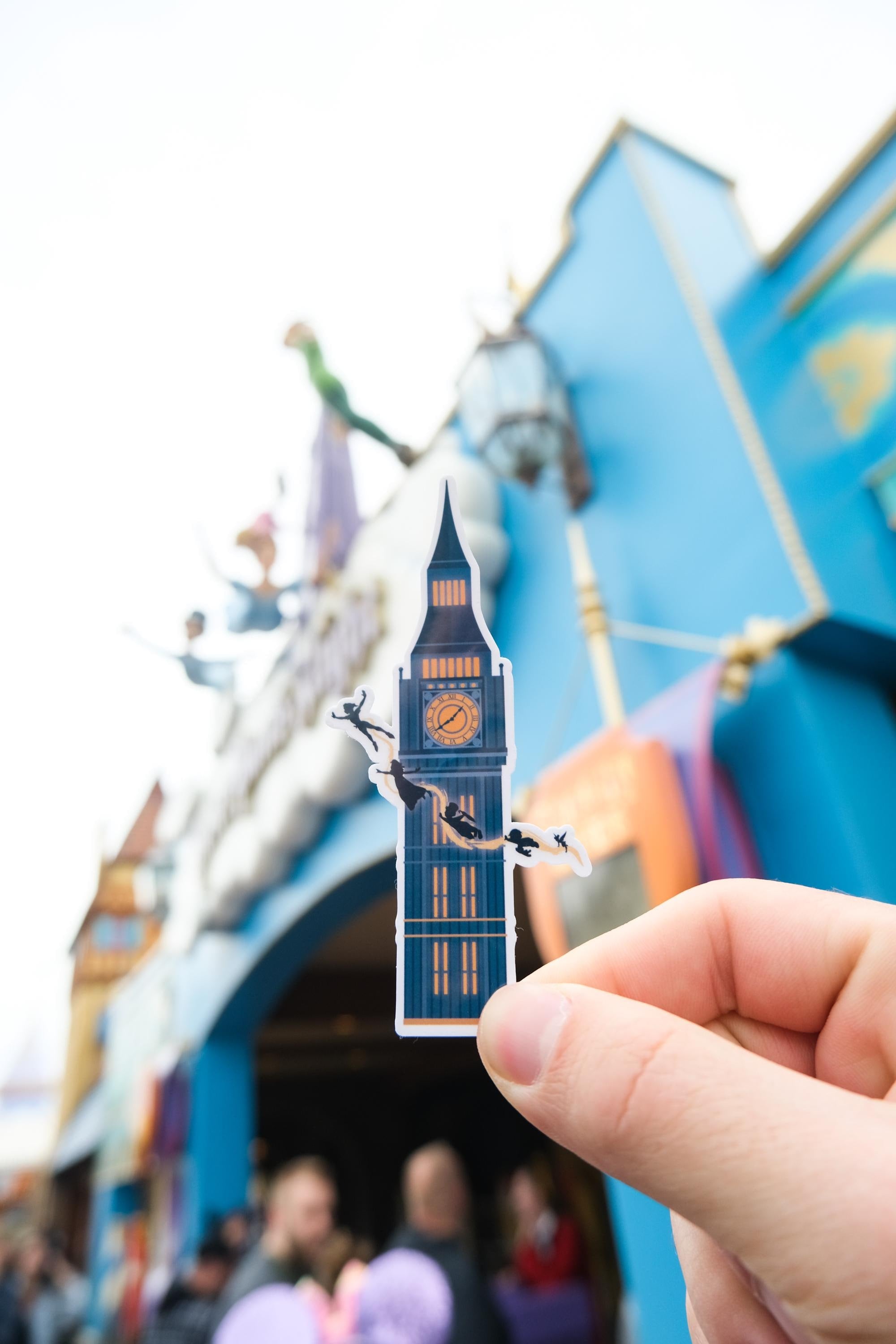 Peter Pan’s Flight over Big Ben Sticker
