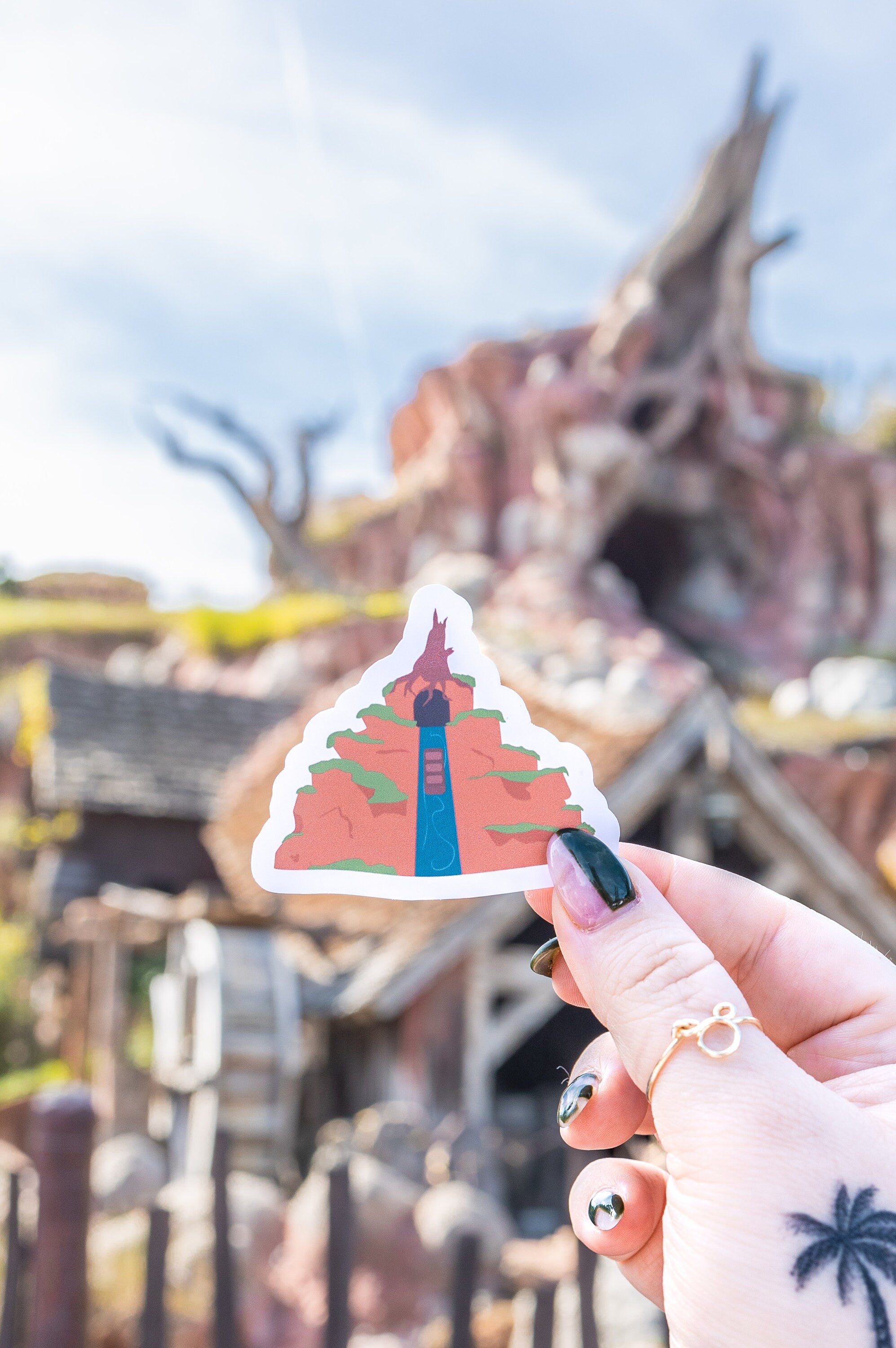The Mountains Stickers