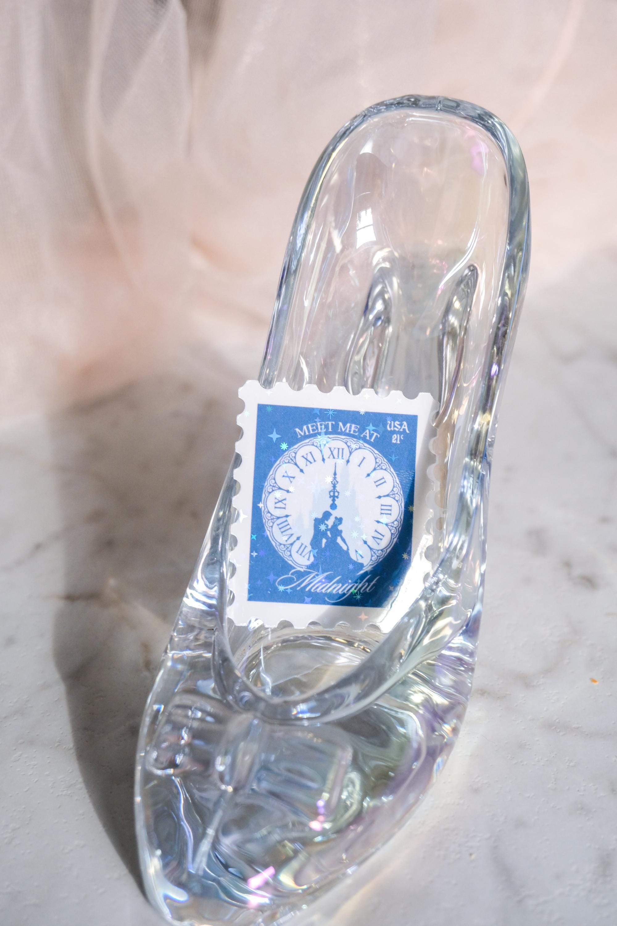 Meet Me at Midnight Cinderella Inspired Stamp Sticker