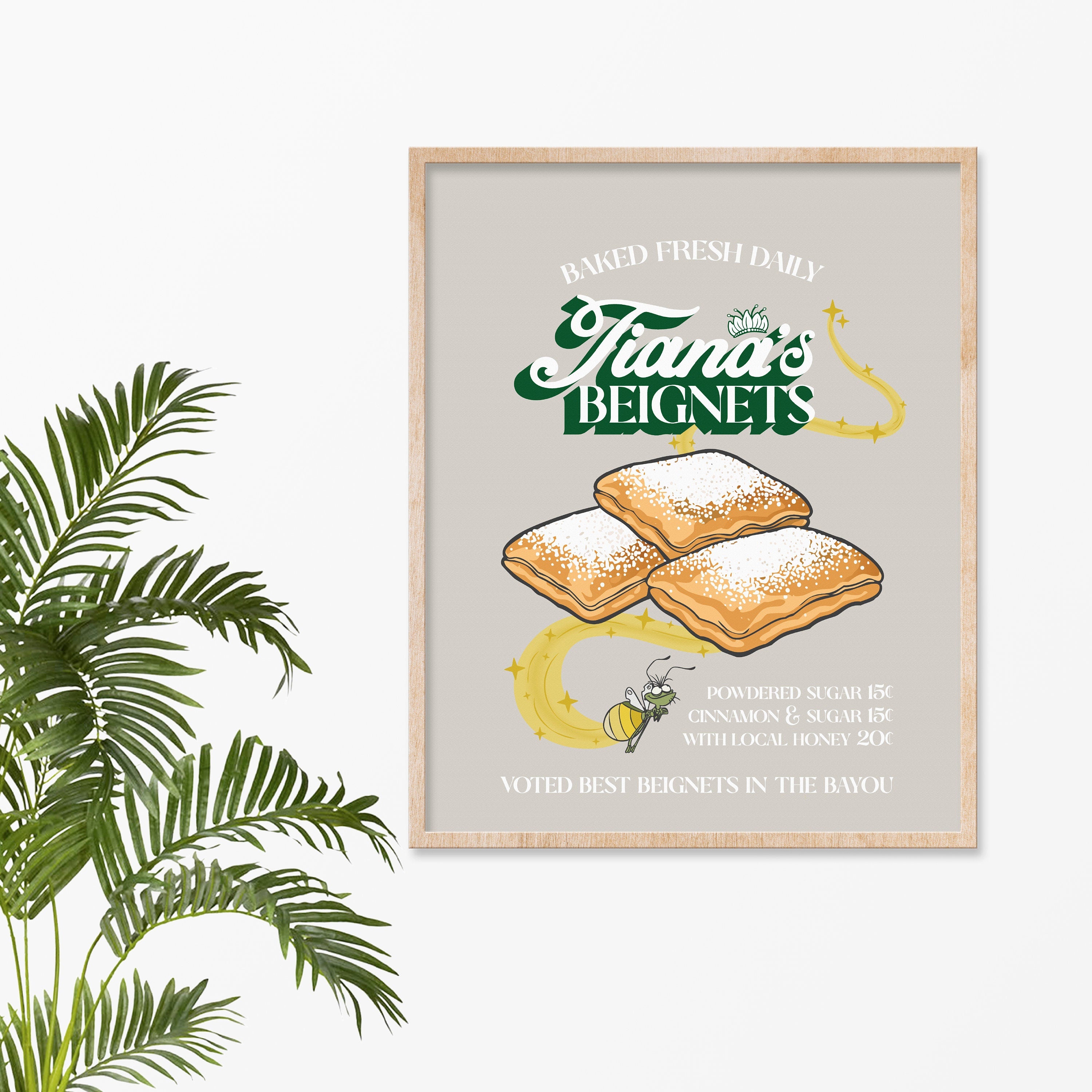 Tiana's Beignets, Digital Print