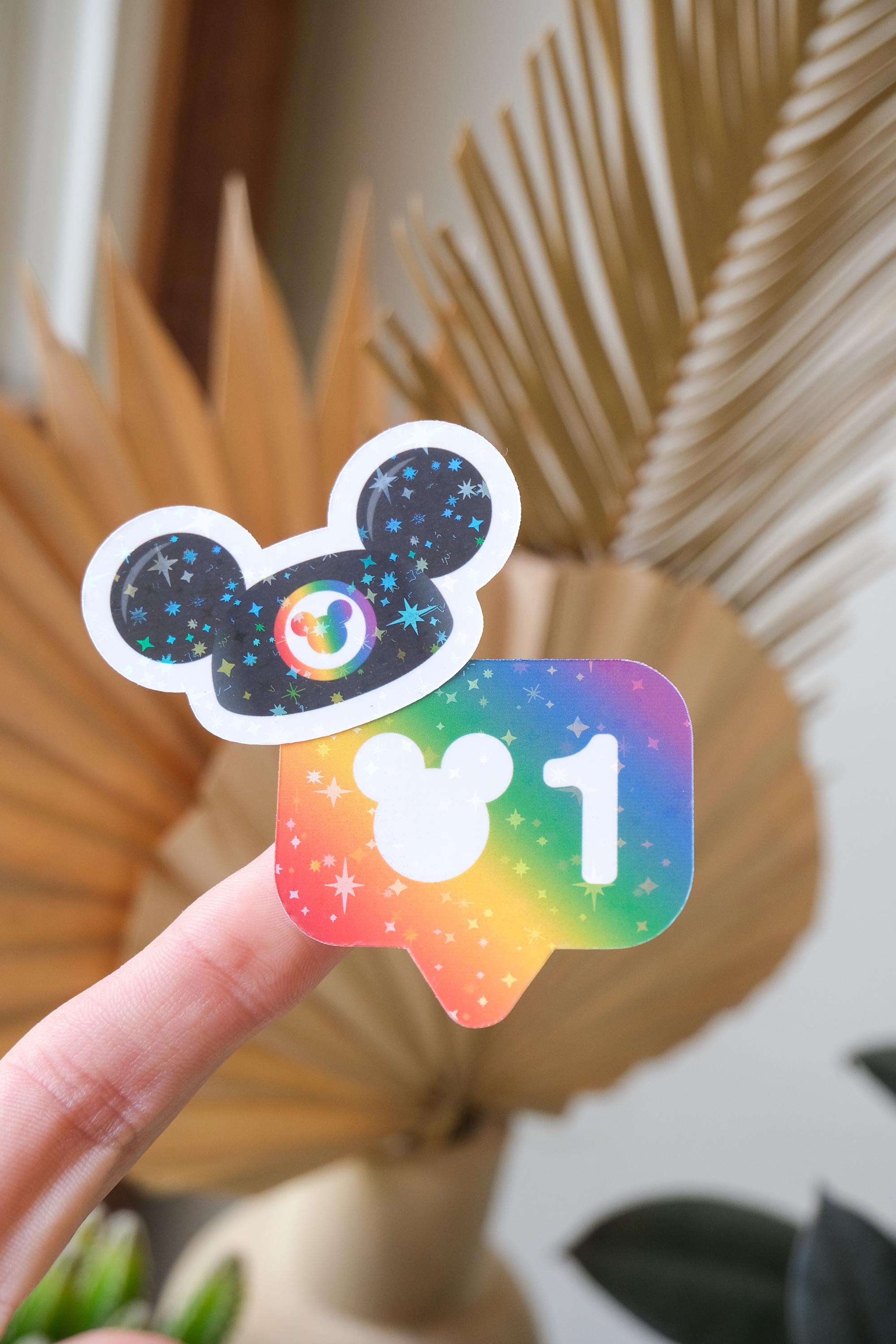 Magical Mouse Ears Pride Sticker