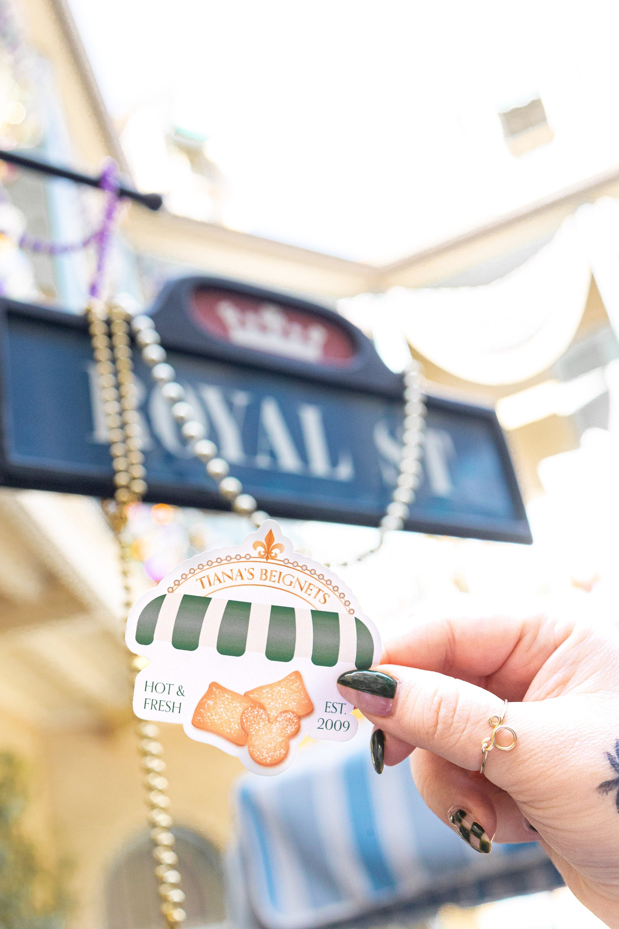 Tiana’s Beignets & Beignet, Done That! Stickers