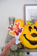 Fall + Spooky Mickey Balloon Stickers
