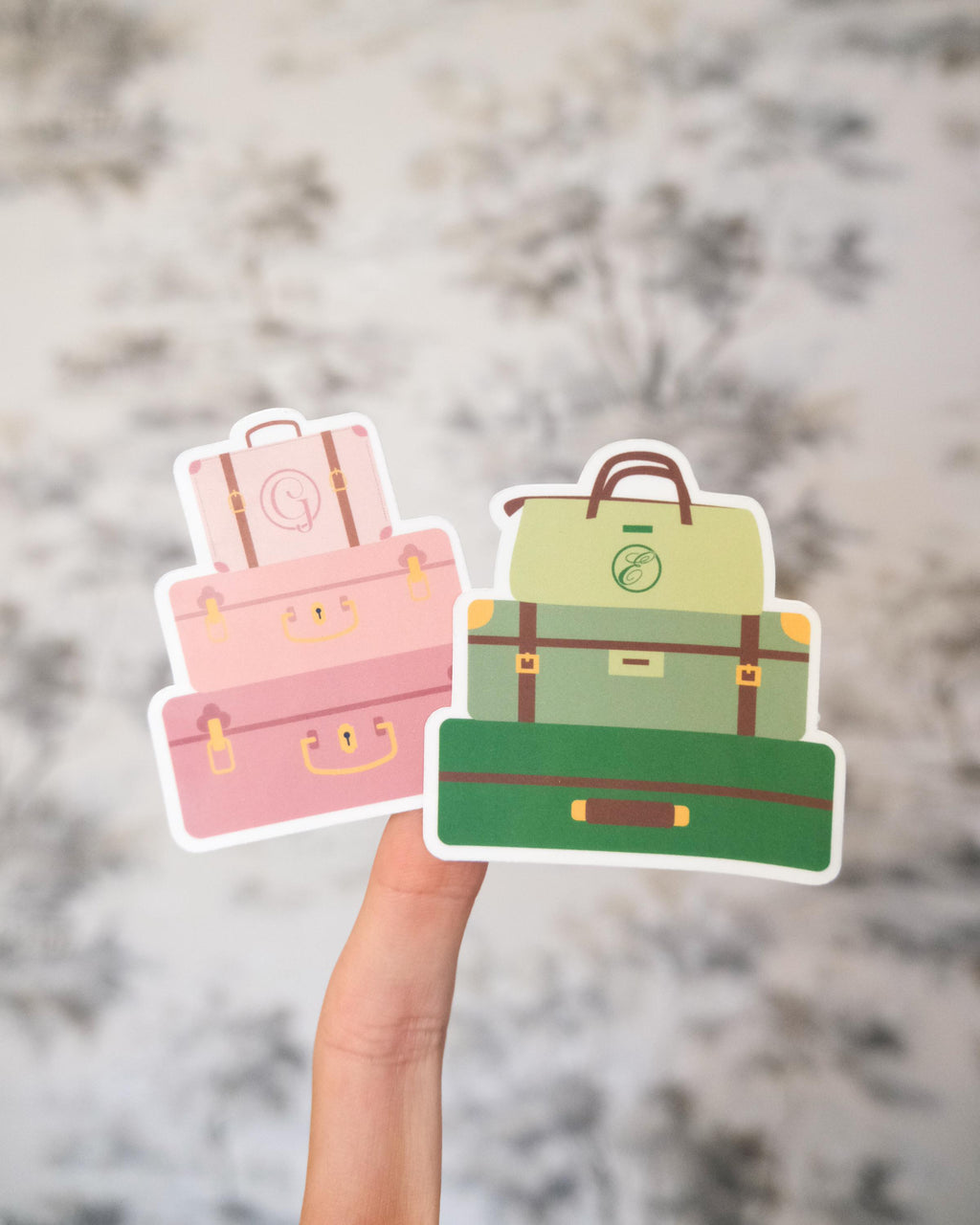 Witchy Luggage Stickers