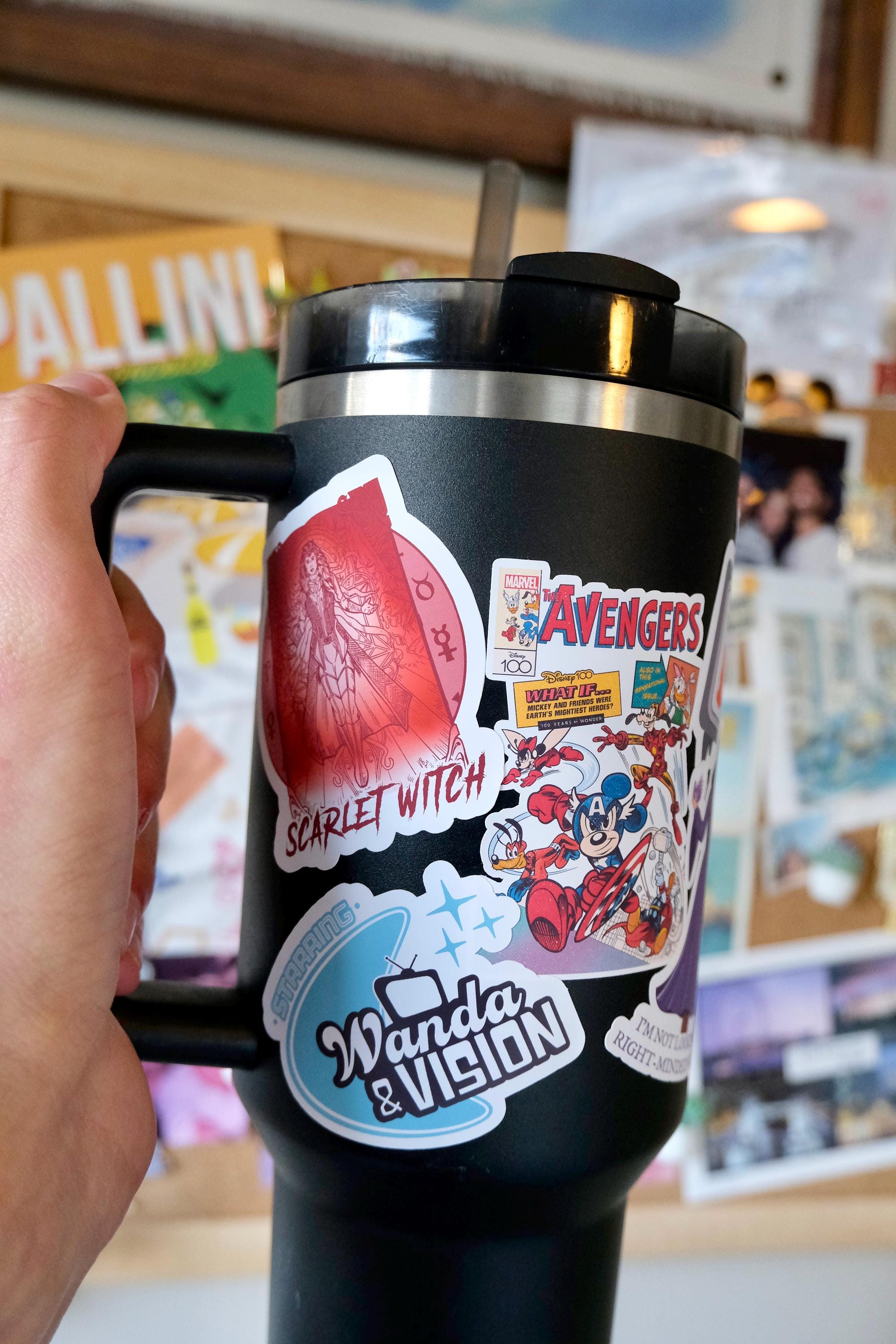 Wanda & Vision 50's Sticker