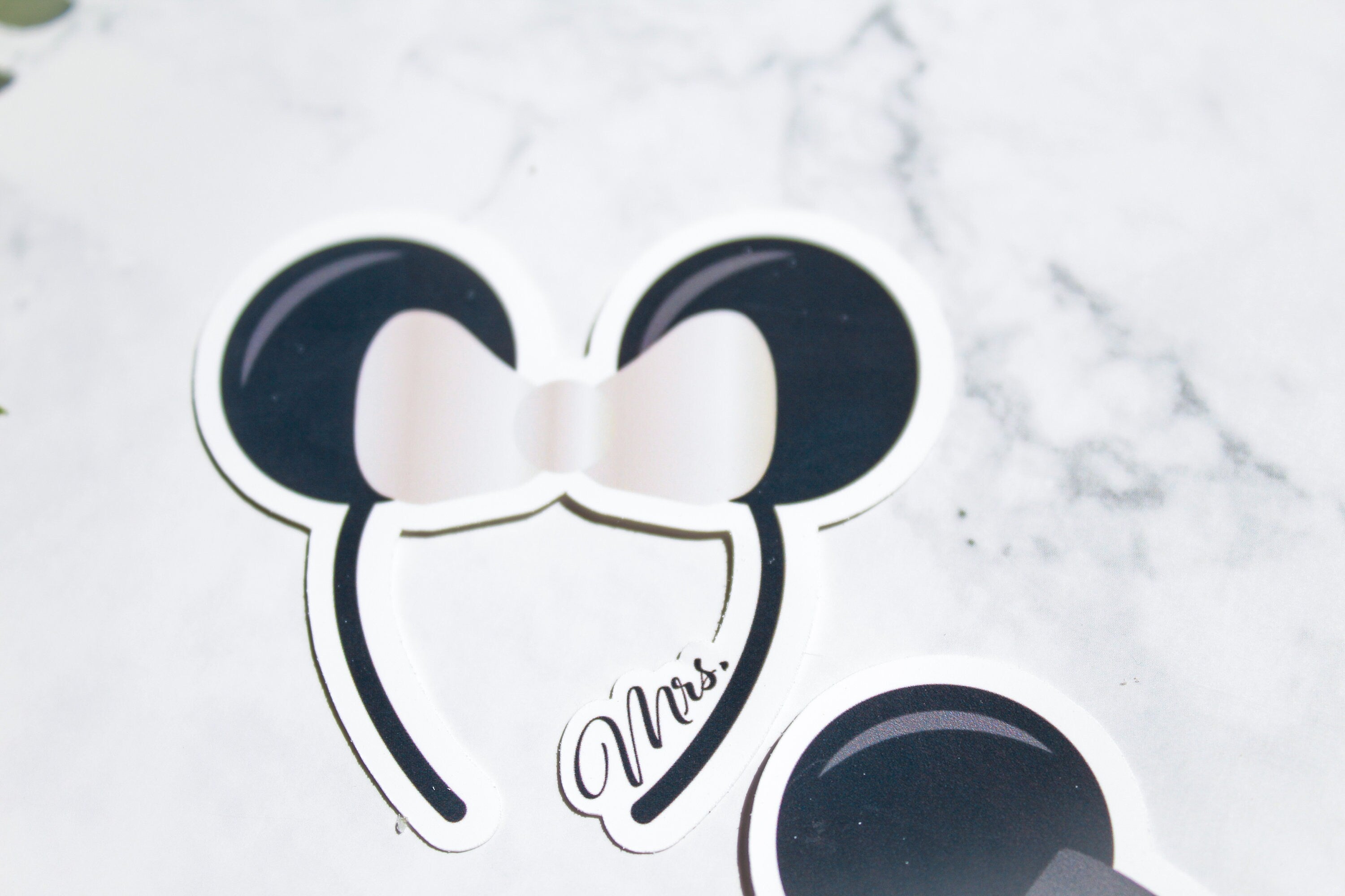 Mr. + Mrs. Mickey Wedding Ears