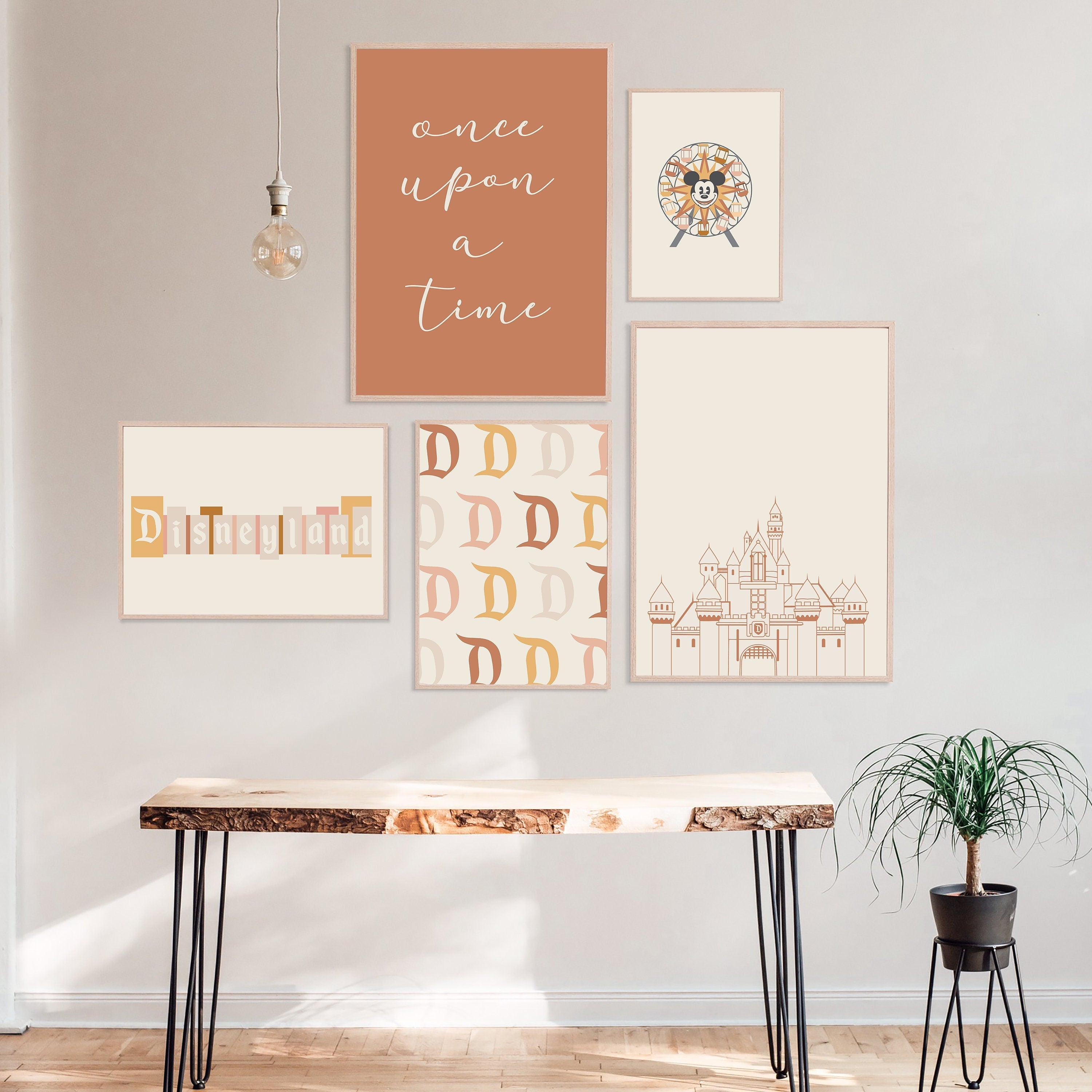 Boho Disneyland, Digital Print Bundle