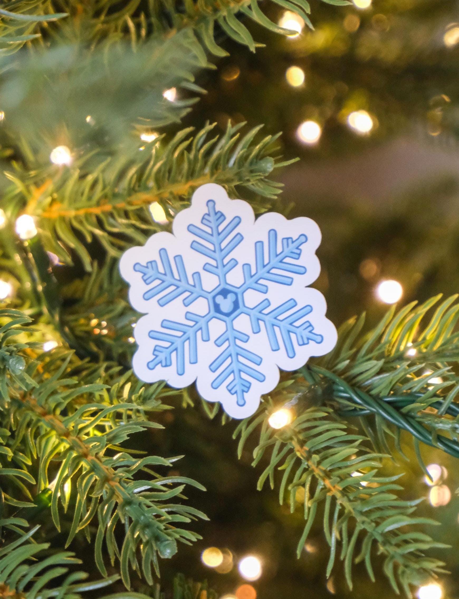 Mickey Snowflake Sticker
