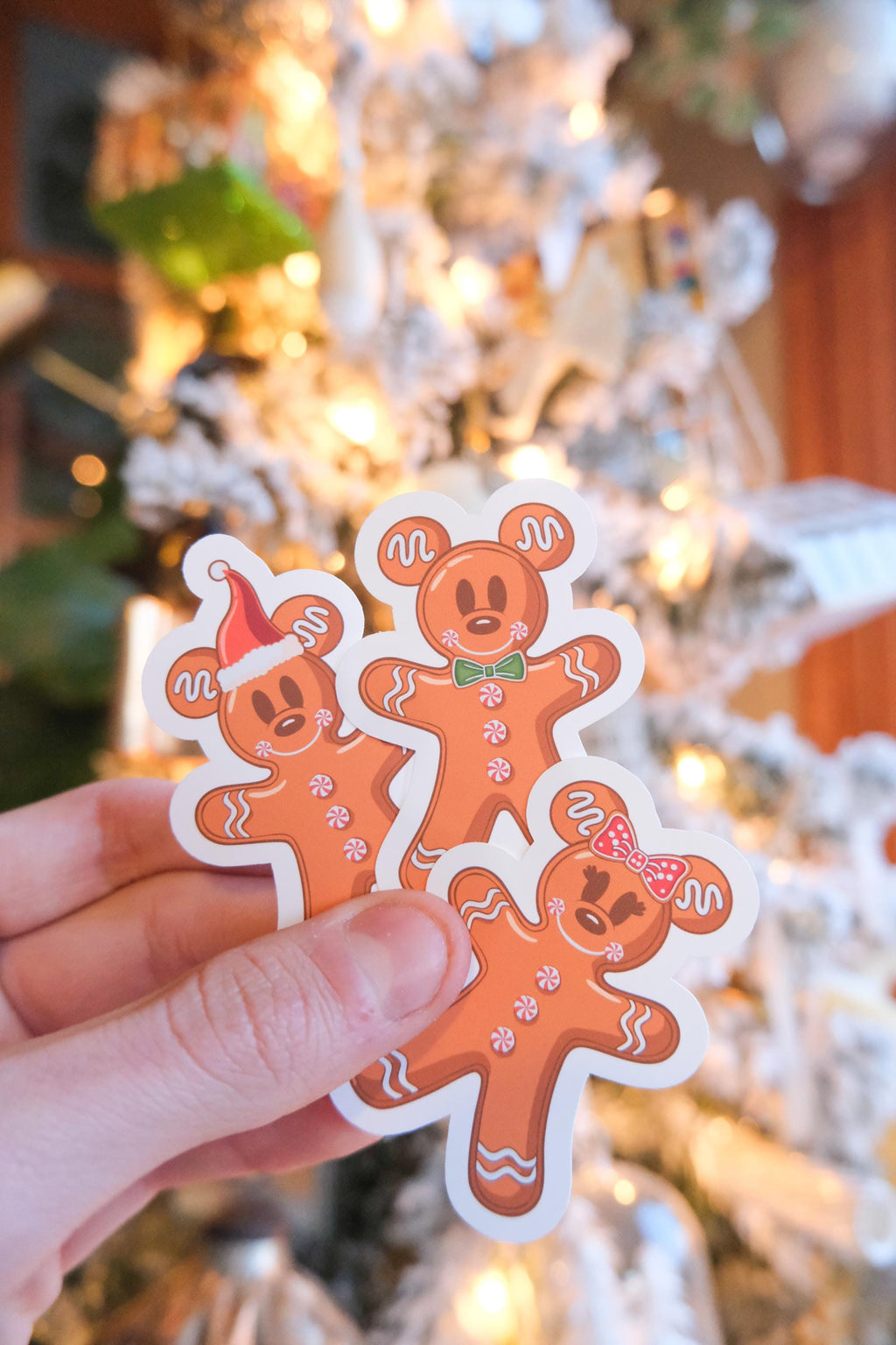 Gingerbread Mickey Sticker Collection