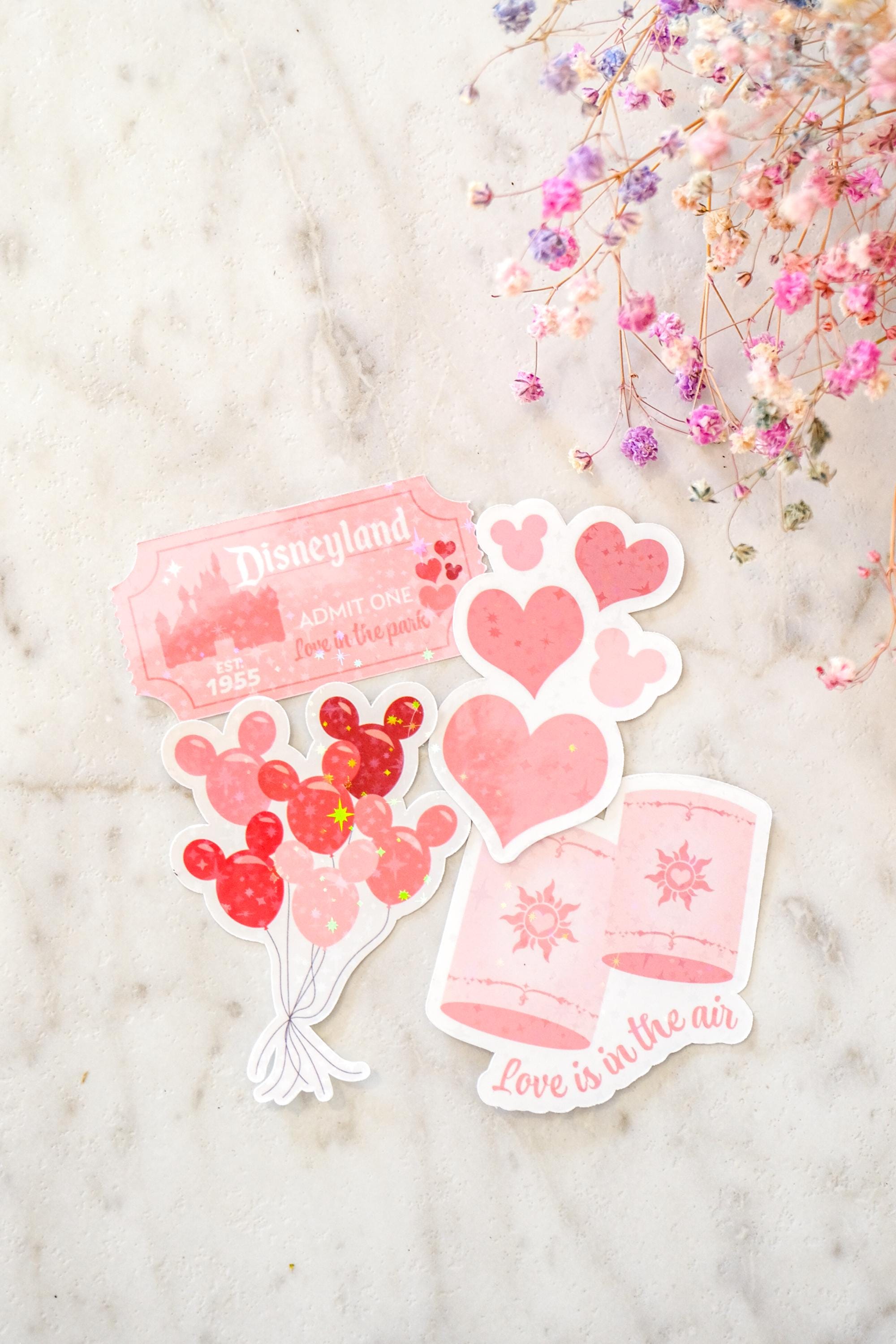Mickey Heart Valentine's Sticker