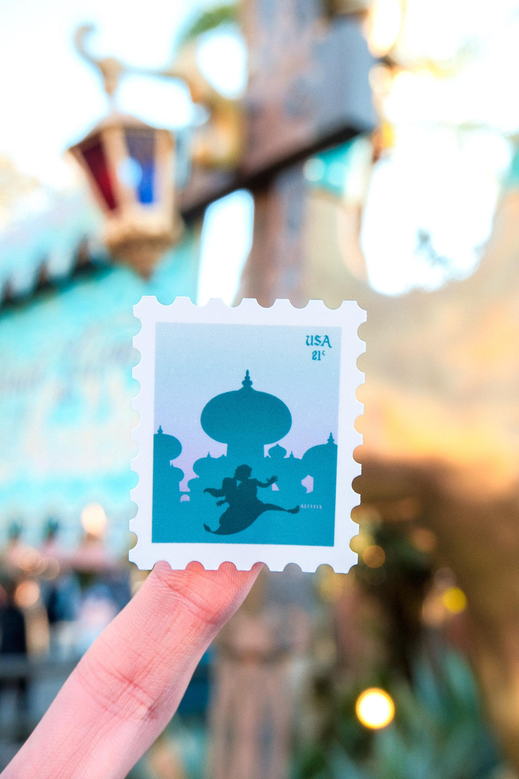 Arabian Palace Stamp Sticker