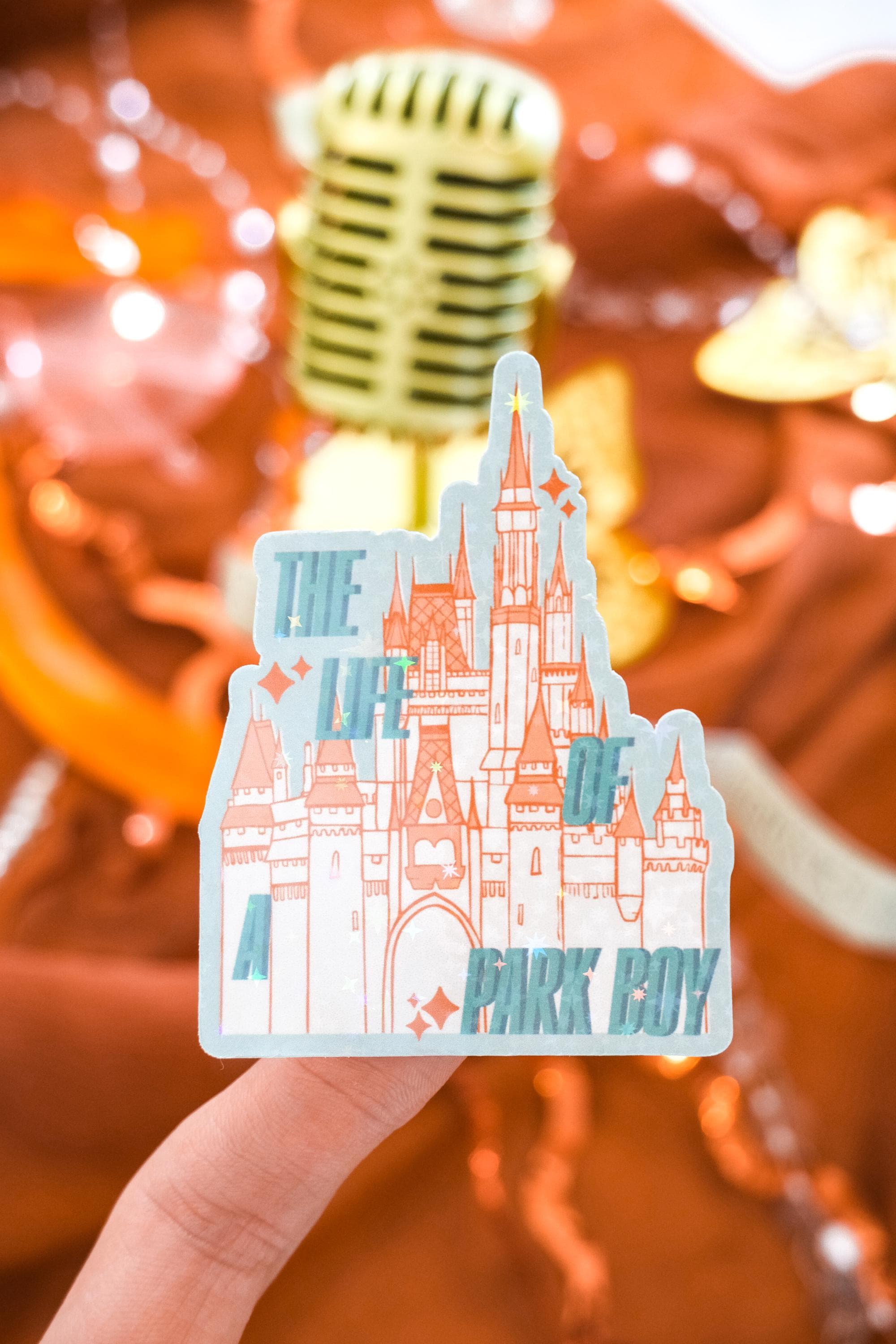 Life of A Park Girl / Boy Castle Sticker