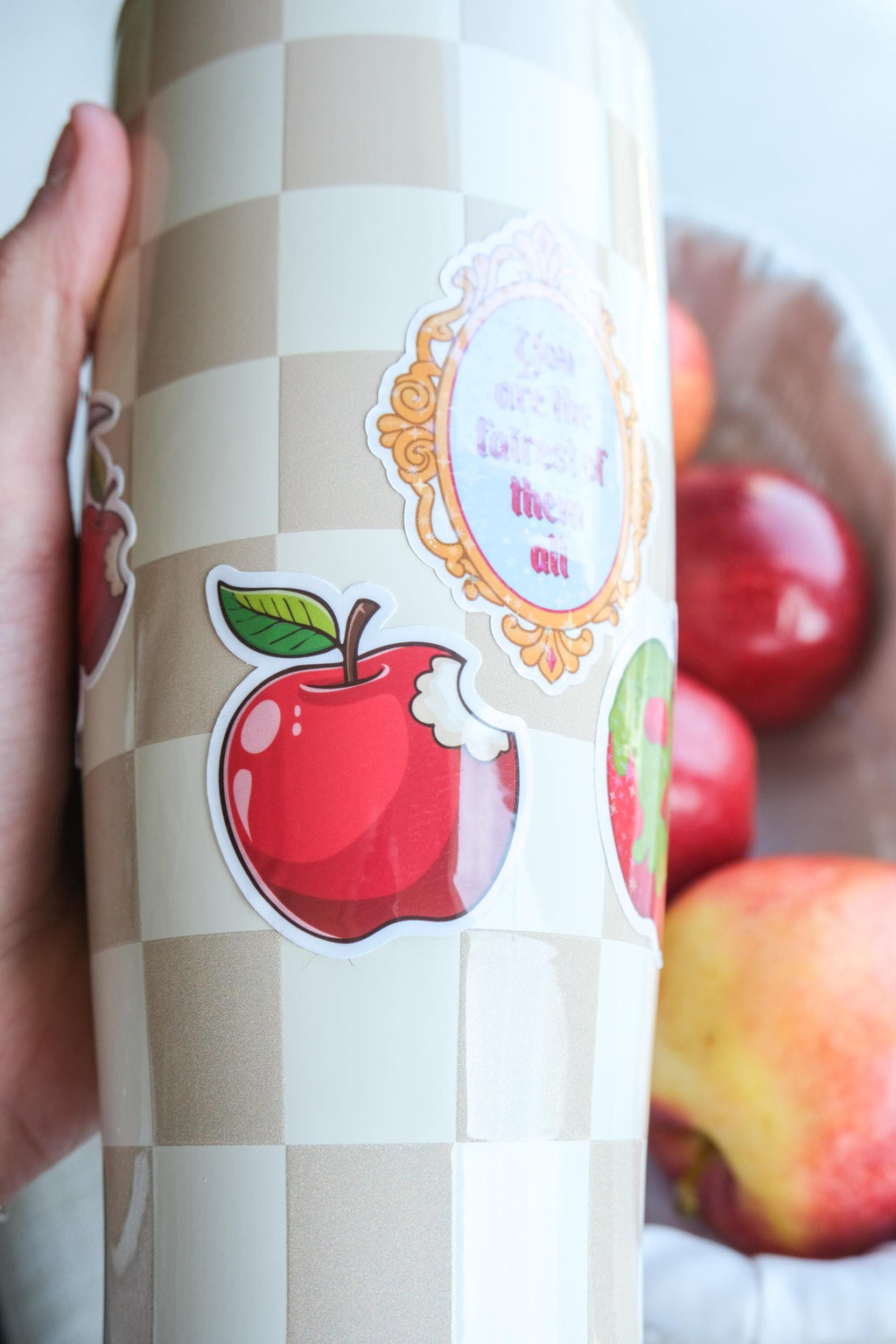 Enchanted Bitten Apple Sticker