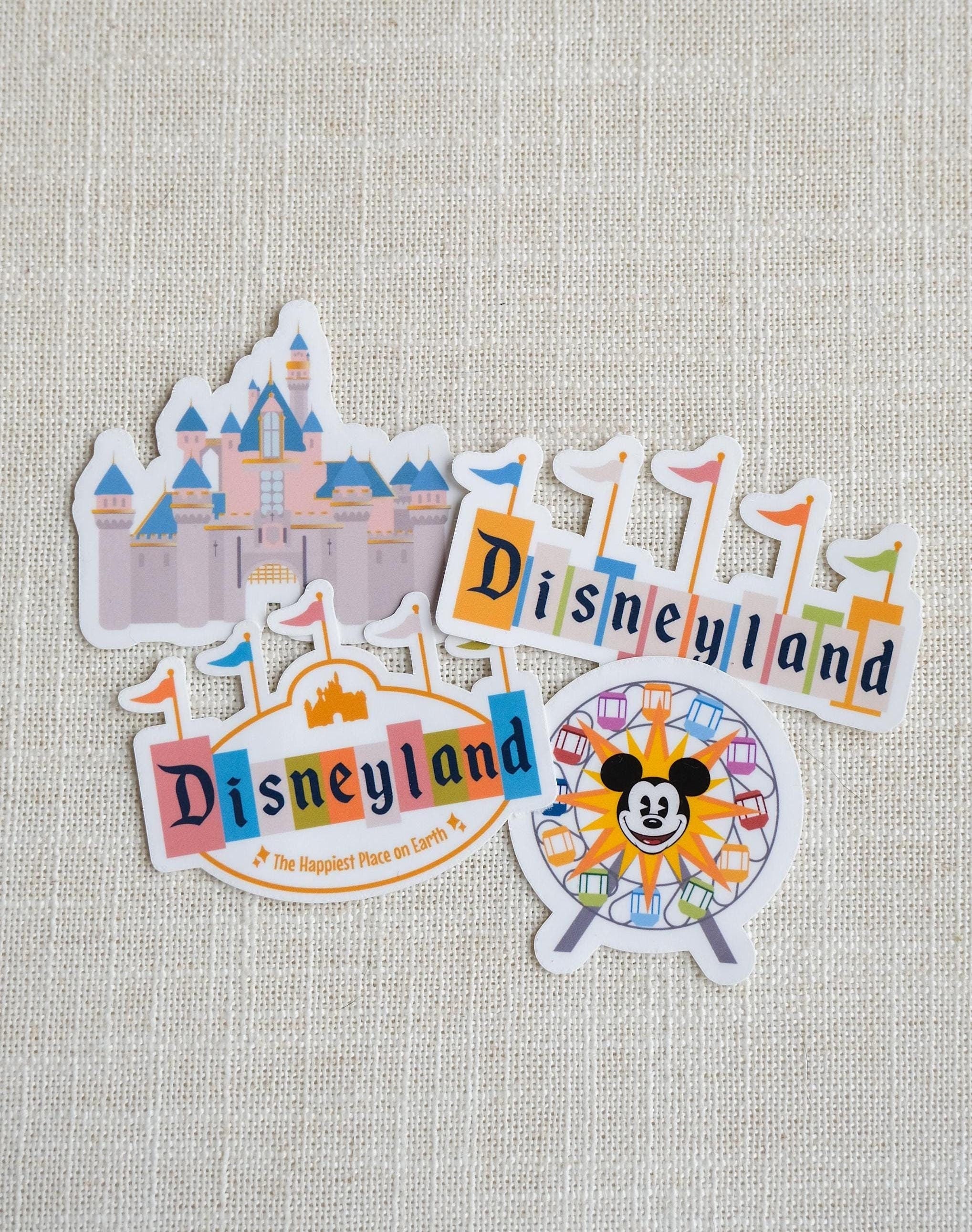 Classic Disneyland Stickers