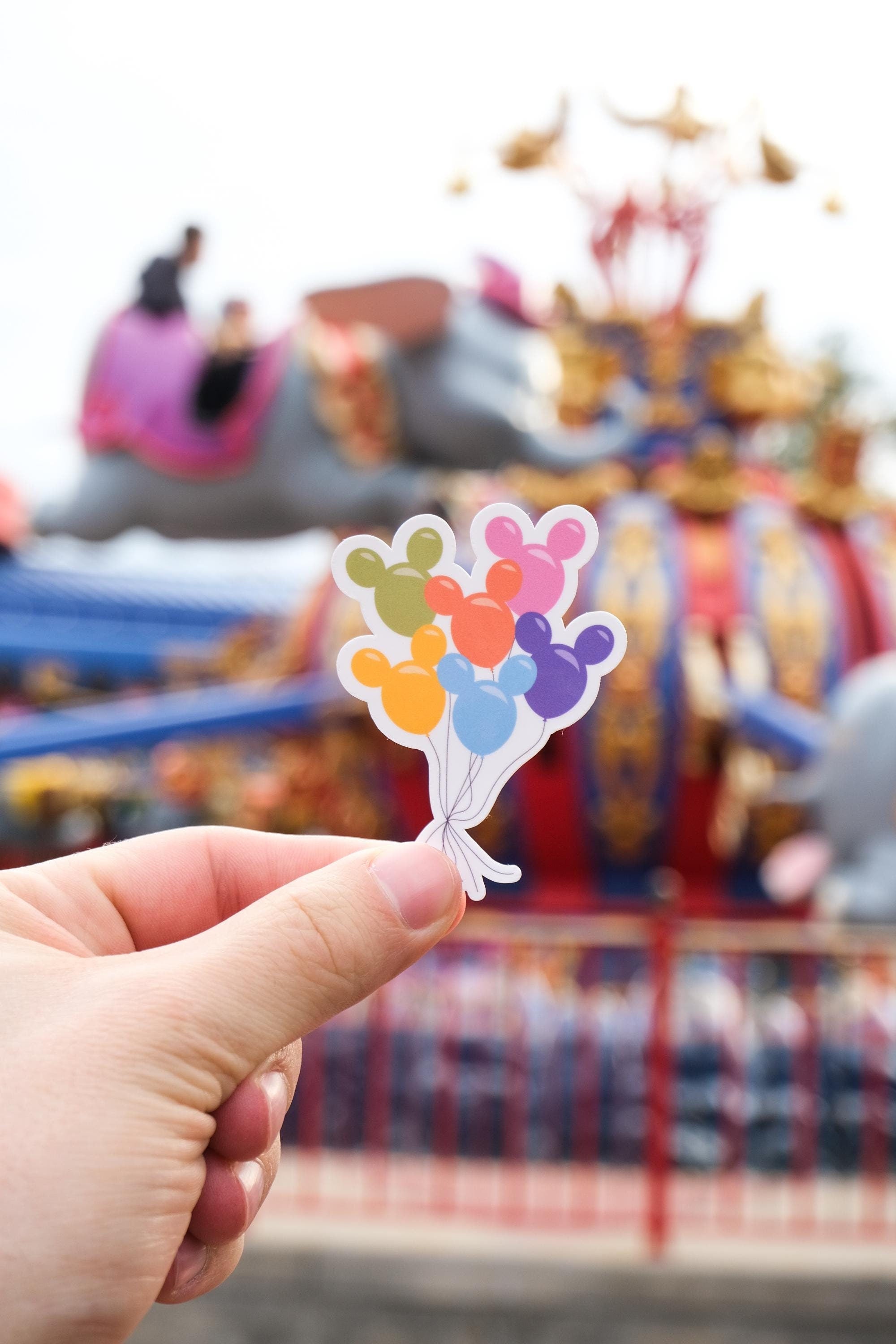Mickey Balloon Sticker