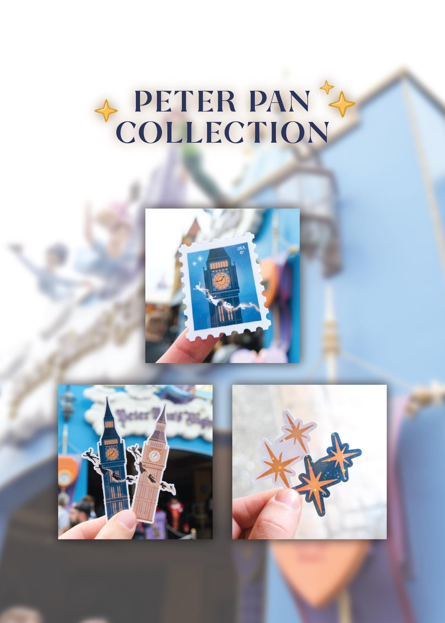 Peter Pan’s Flight over Big Ben Sticker