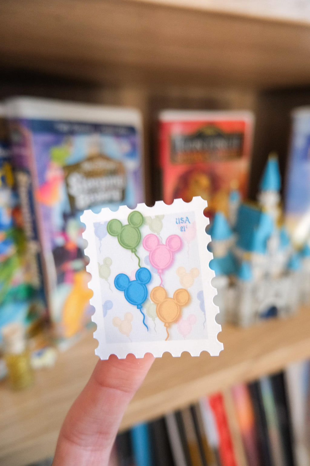 Mickey Balloon Celebration Stamp Sticker