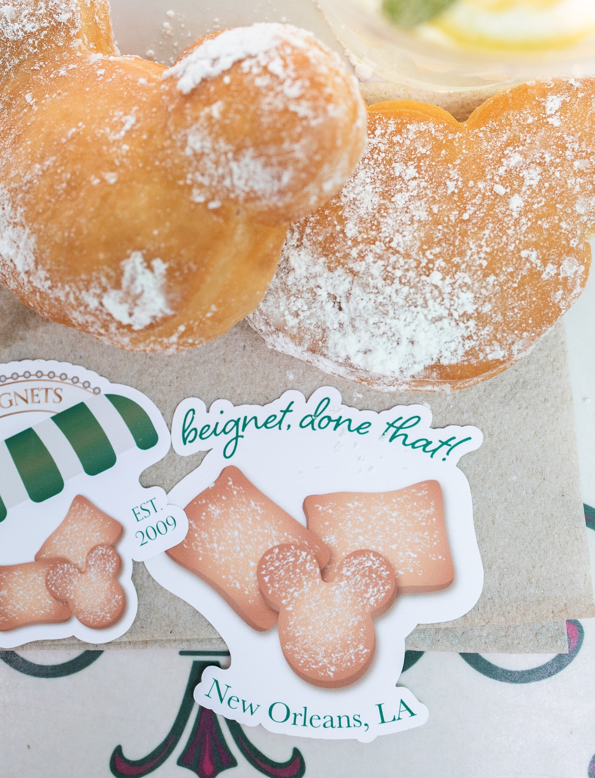 Tiana’s Beignets & Beignet, Done That! Stickers
