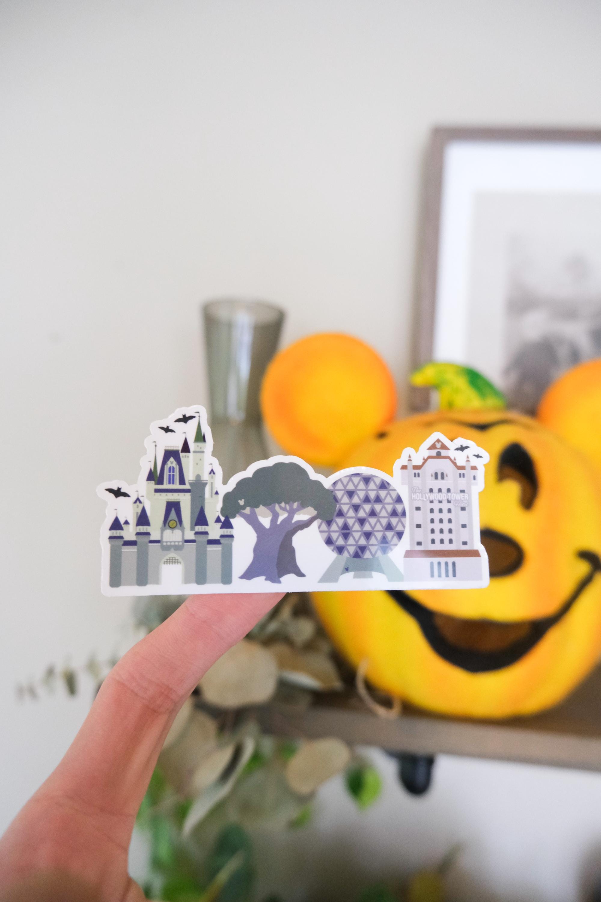 Fall + Spooky Park Hopper Stickers