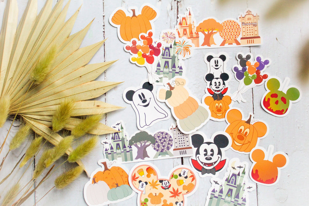 Fall + Spooky Park Hopper Stickers