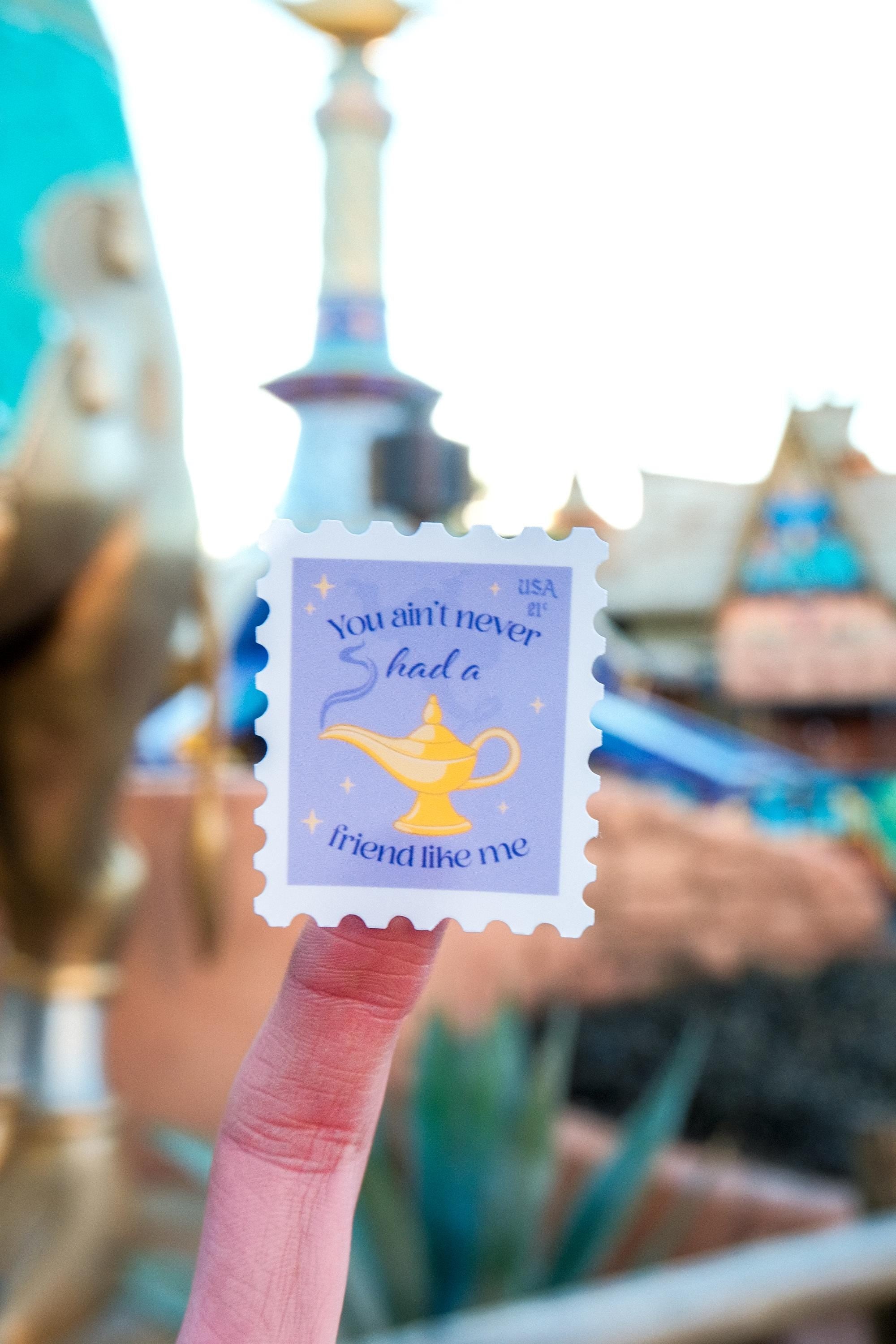 You Ain’t Never Had a Friend Like Me Stamp Sticker