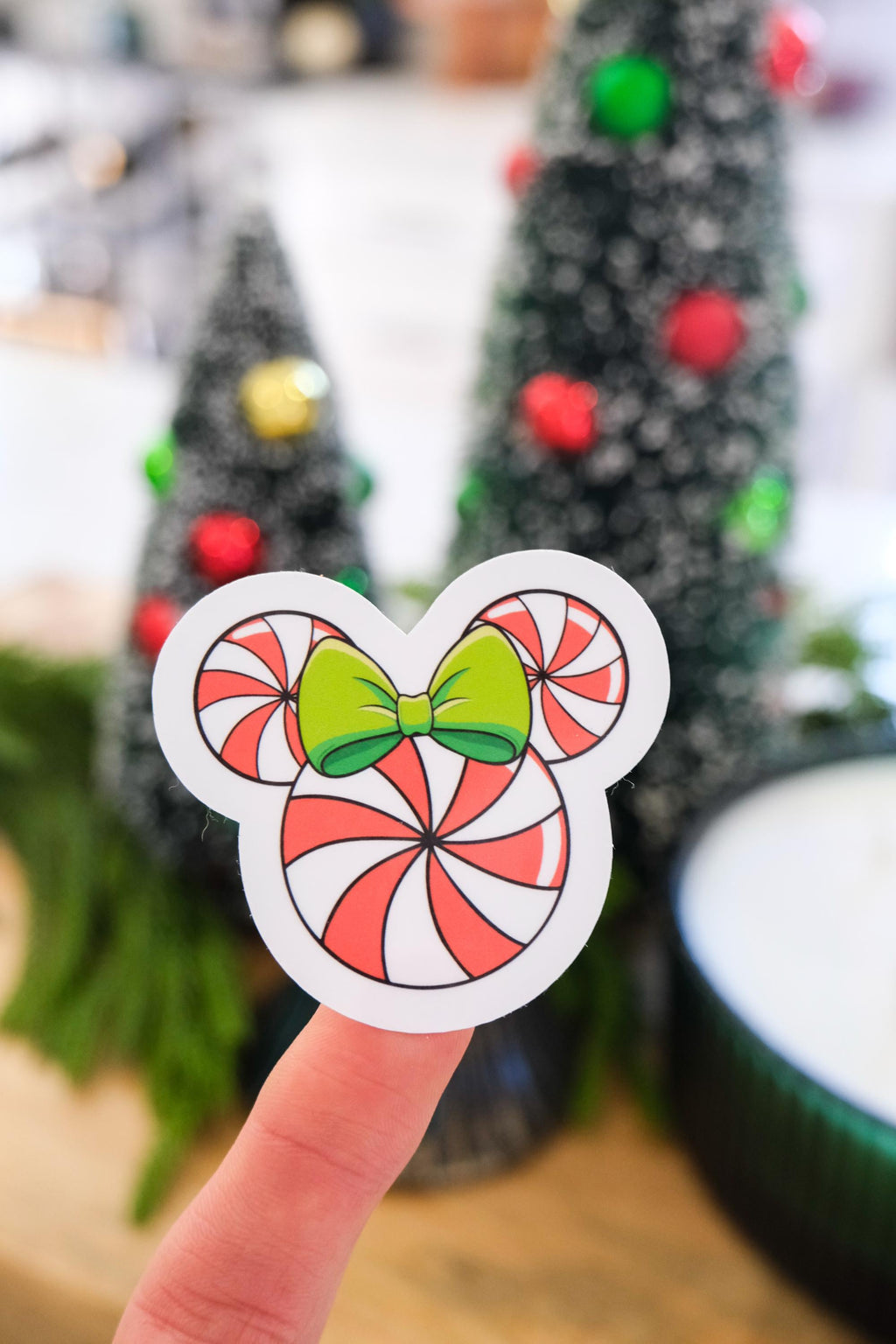 Peppermint Mickey Sticker Collection