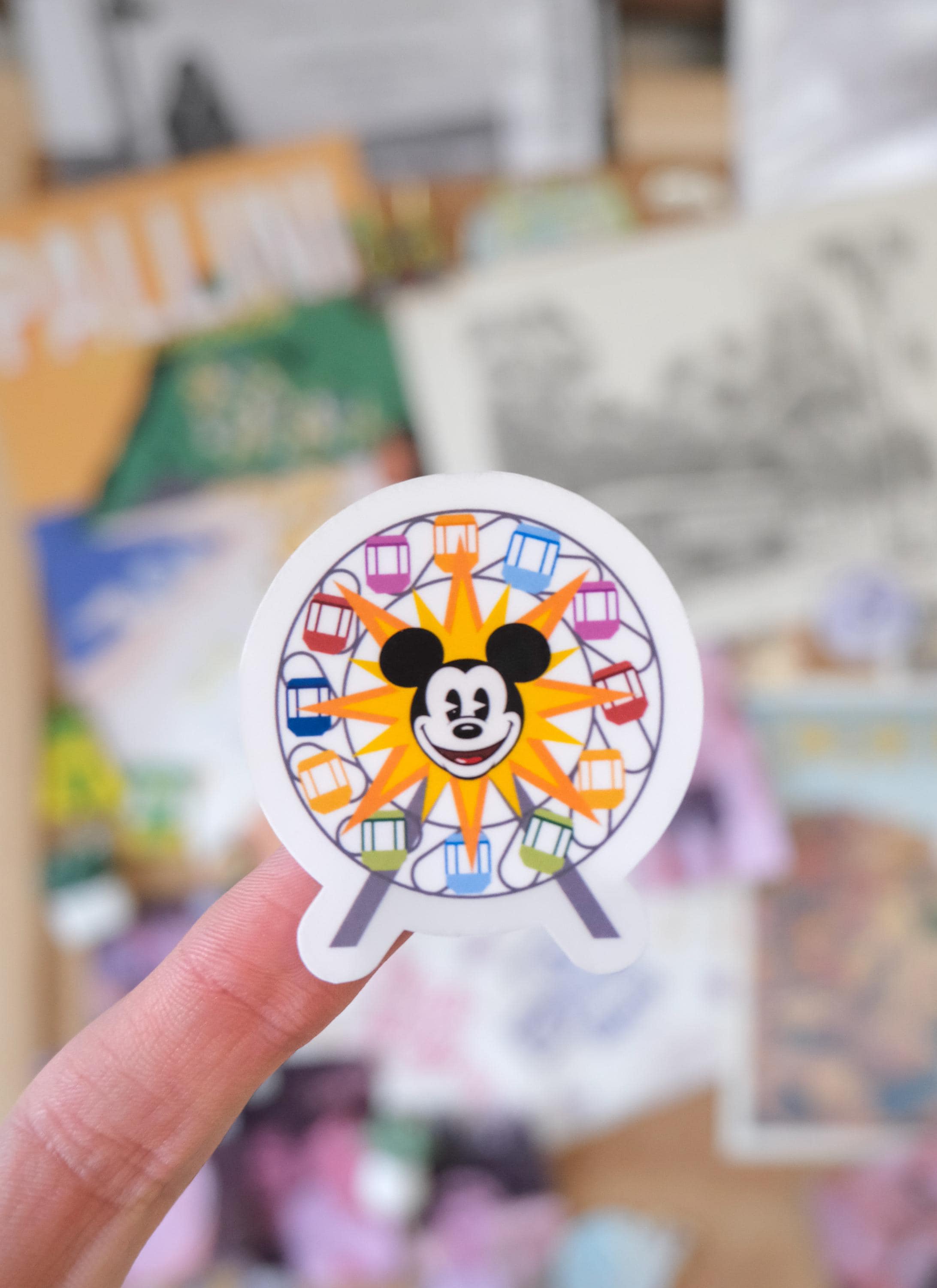 Classic Disneyland Stickers