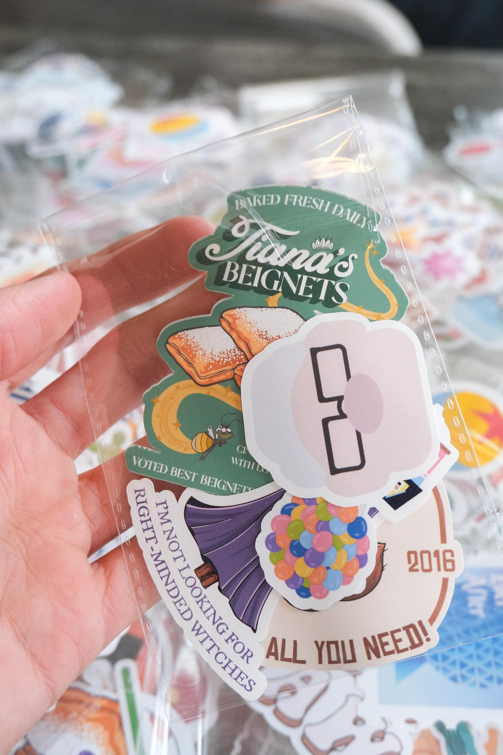 Mystery Sticker Blind Bag, 5+ Waterproof Matte Stickers
