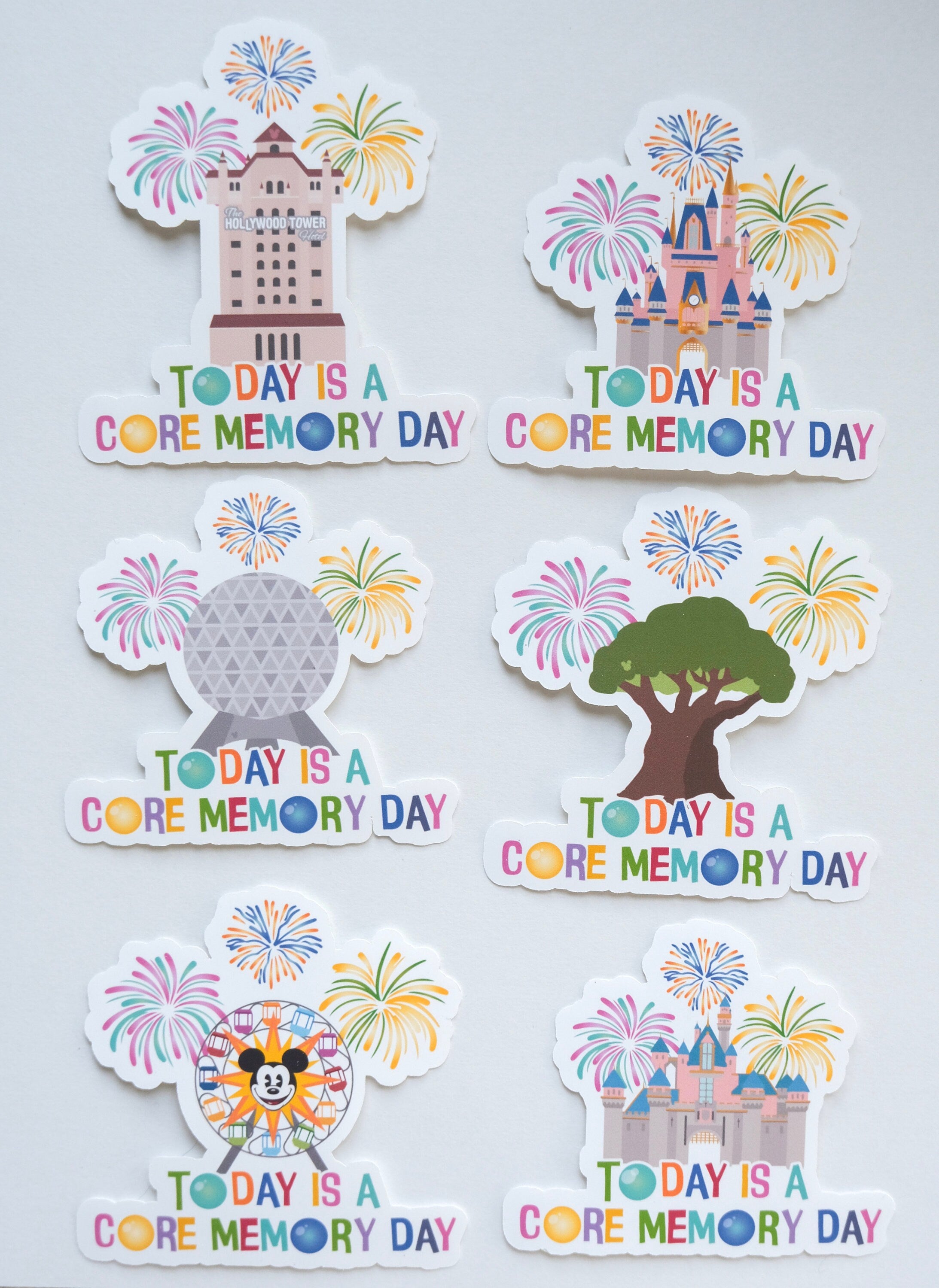 Core Memory Day Stickers