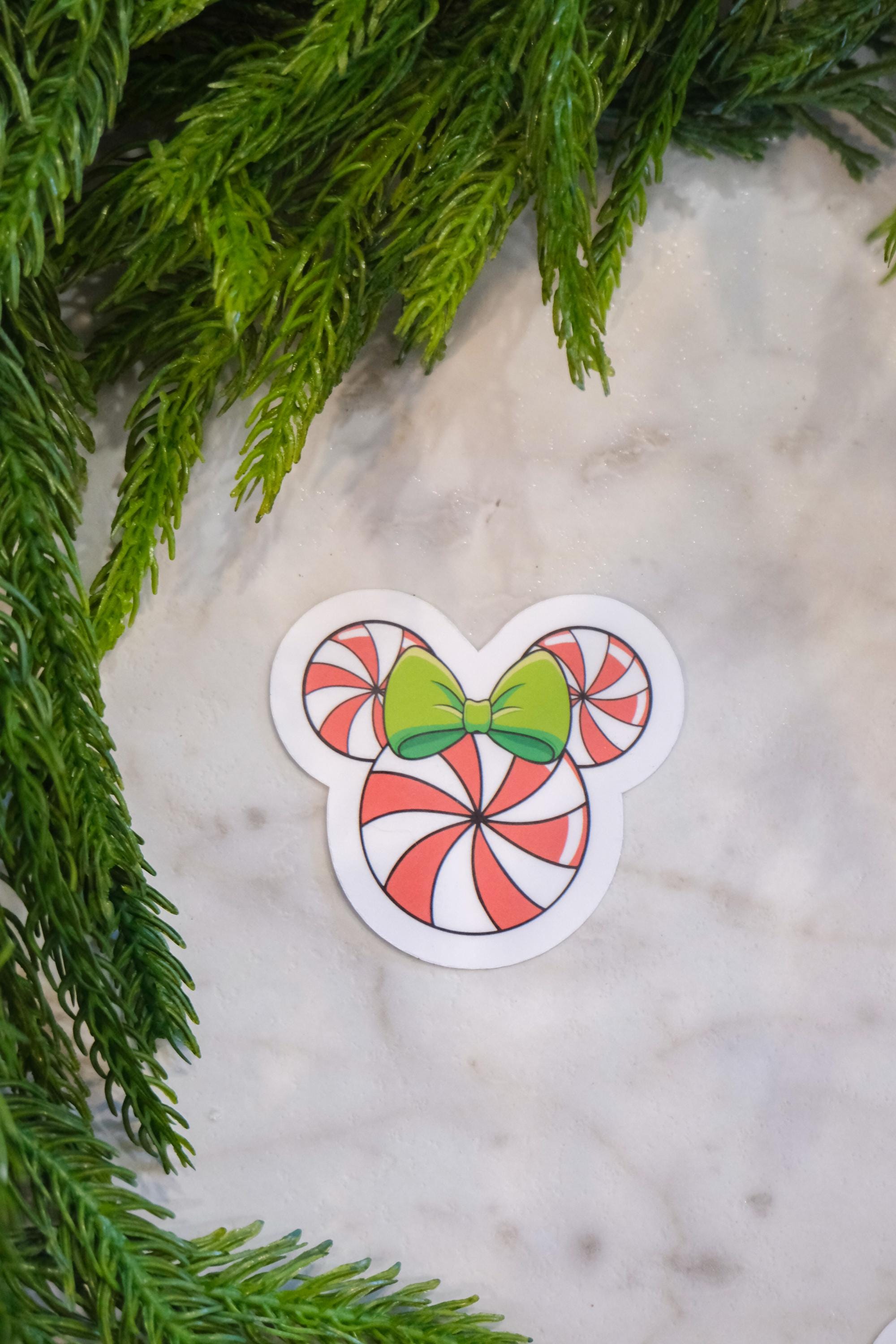 Peppermint Mickey Sticker Collection